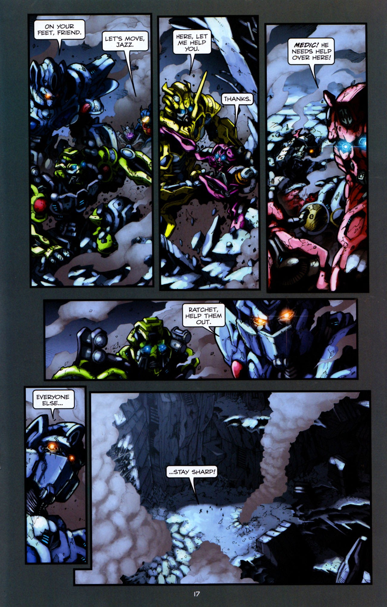 Read online Transformers: Defiance comic -  Issue #3 - 20