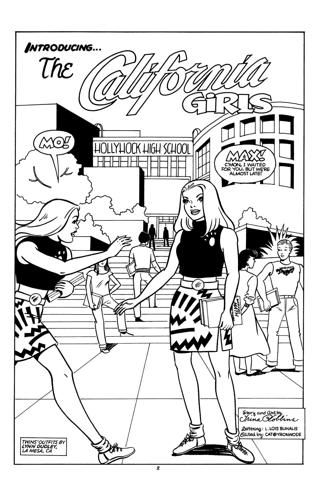 Read online California Girls comic -  Issue #1 - 4