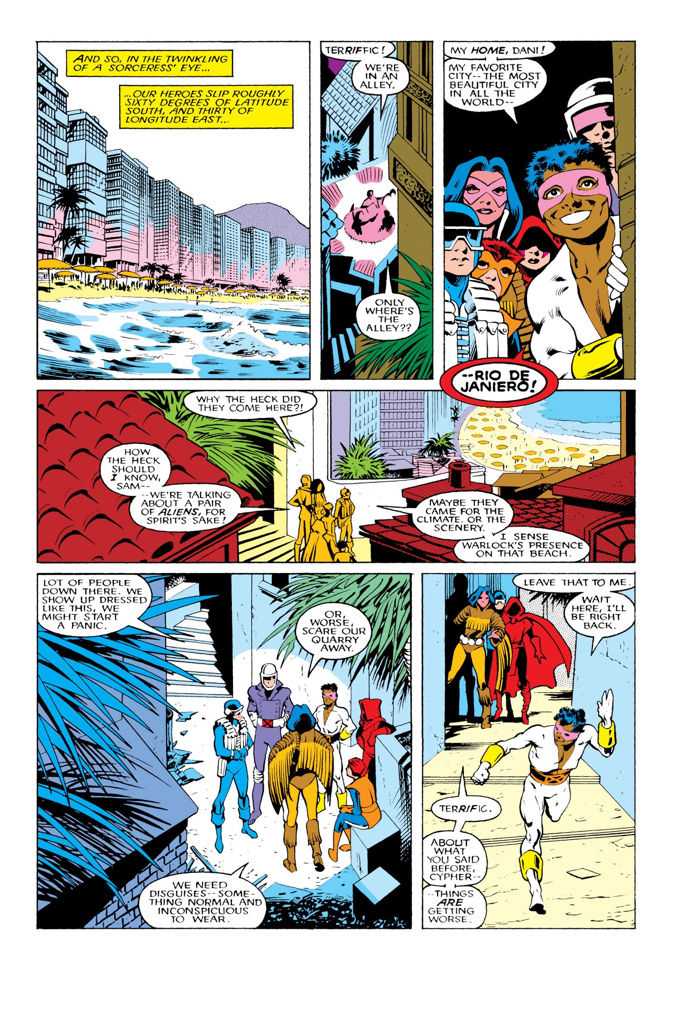 Read online New Mutants Classic comic -  Issue # TPB 7 - 134