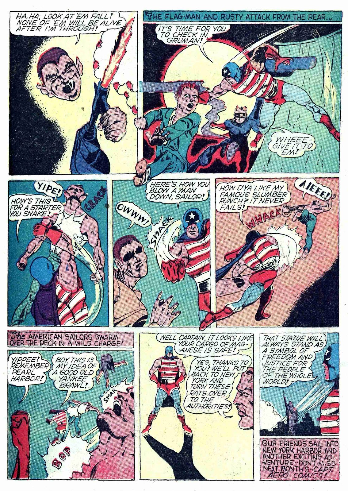 Captain Aero Comics issue 4 - Page 25