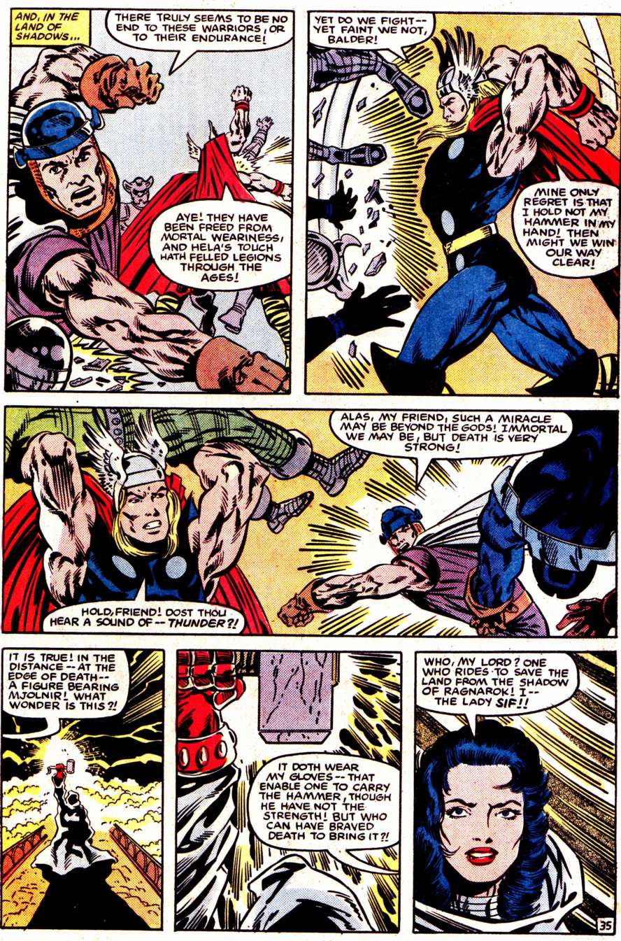 Read online What If? (1977) comic -  Issue #47 - Loki had found The hammer of Thor - 36