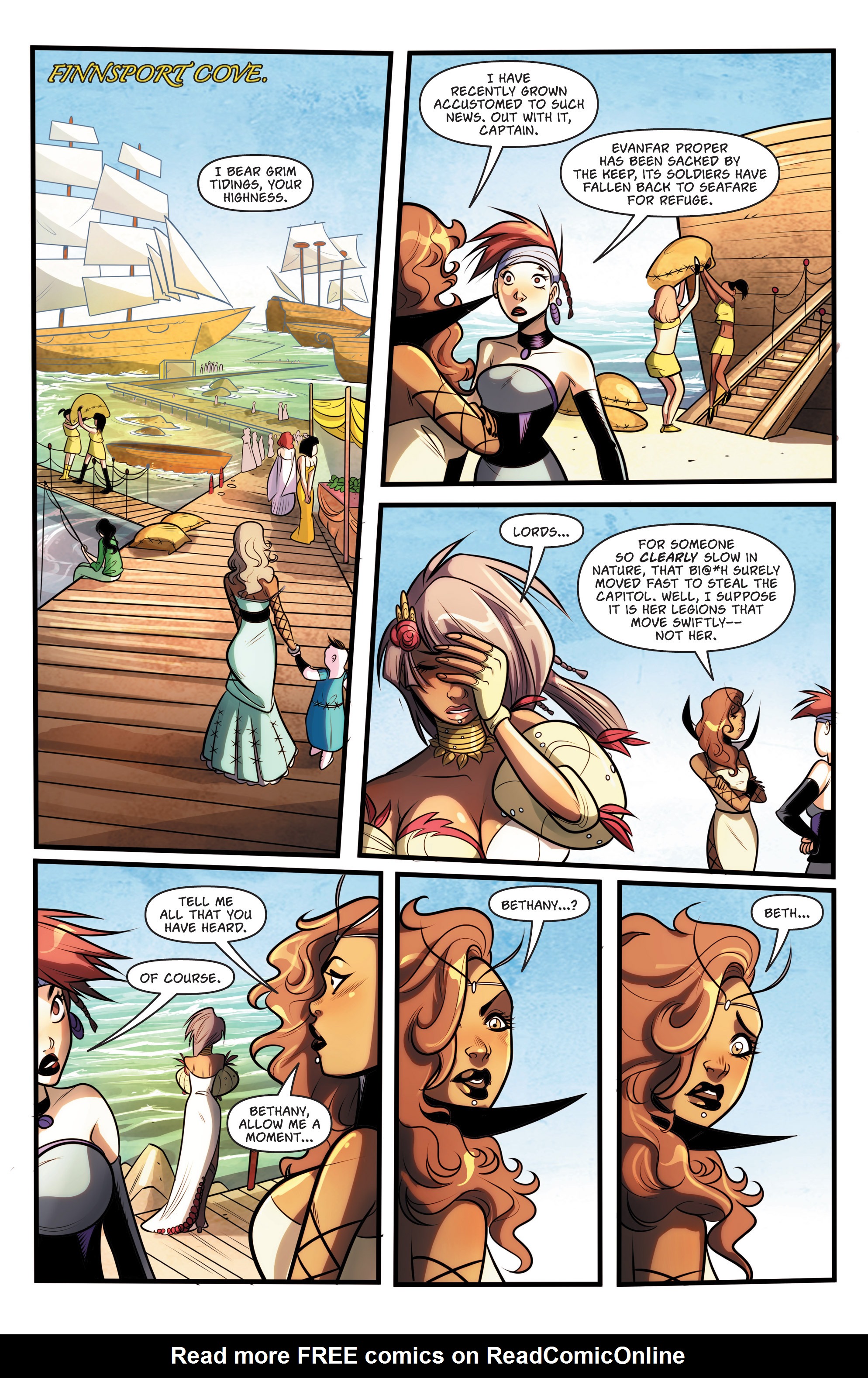 Read online Damsels in Excess comic -  Issue #4 - 6