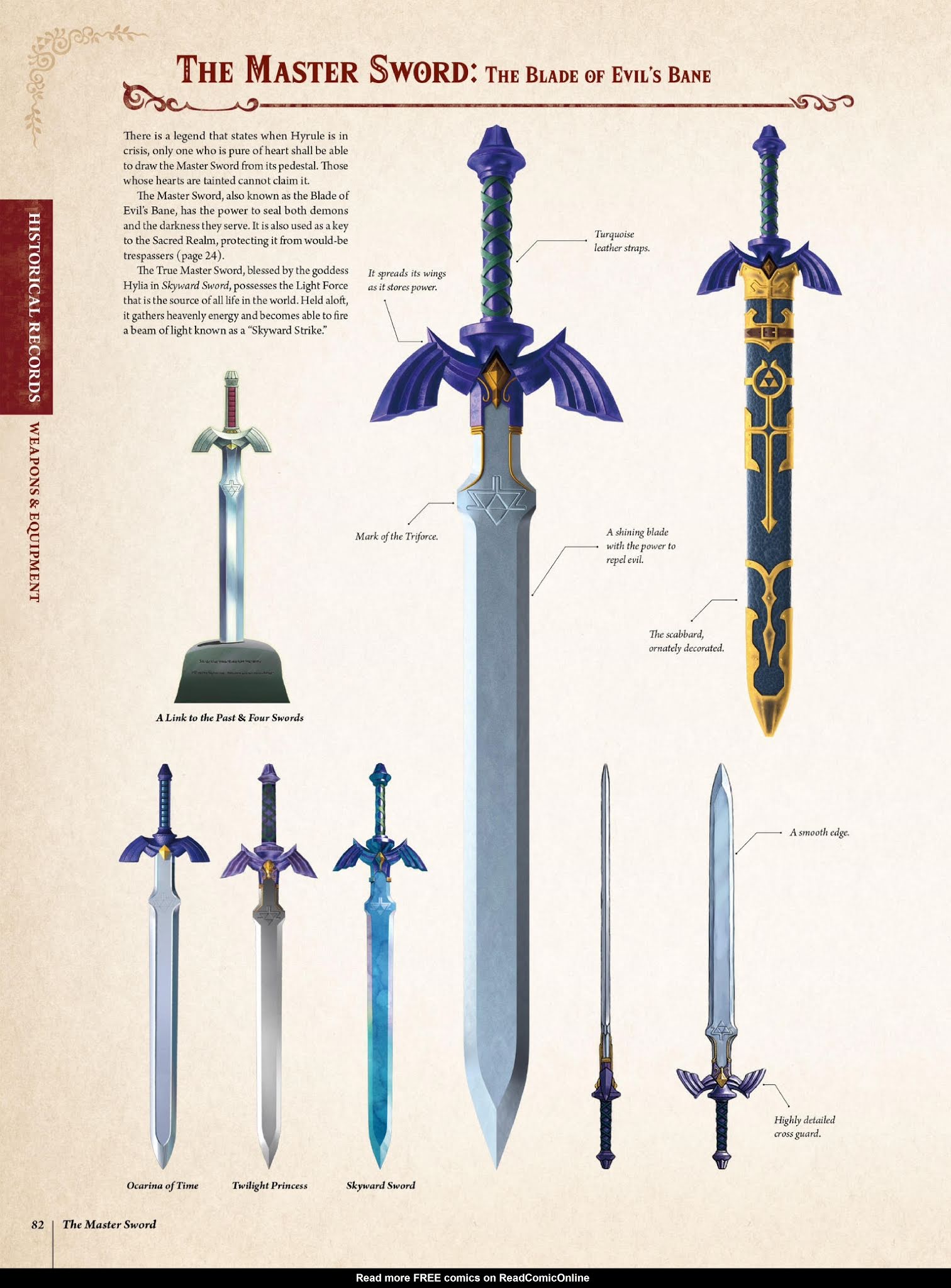 Read online The Legend of Zelda Encyclopedia comic -  Issue # TPB (Part 1) - 86