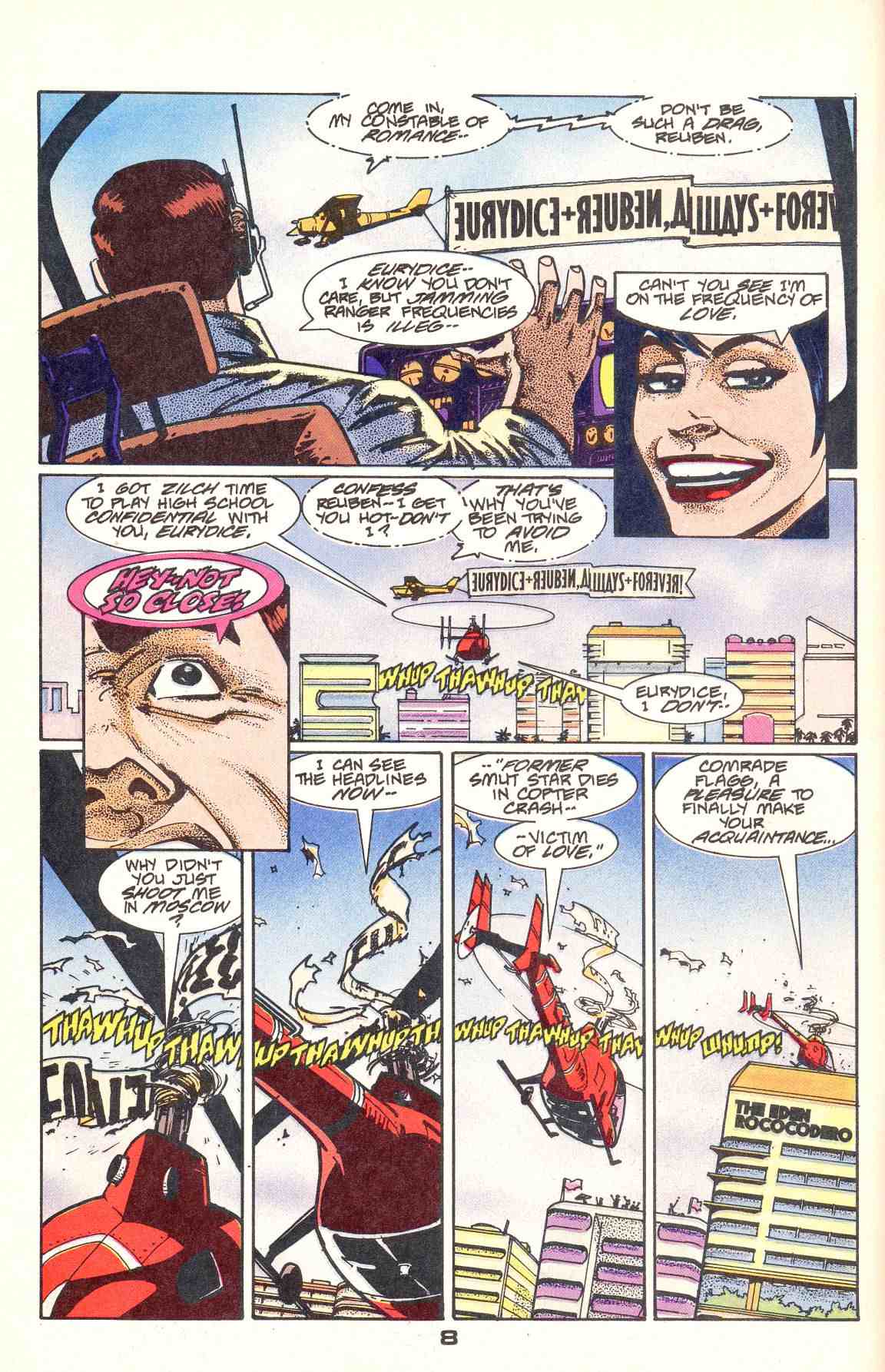 Read online Howard Chaykin's American Flagg comic -  Issue #7 - 10