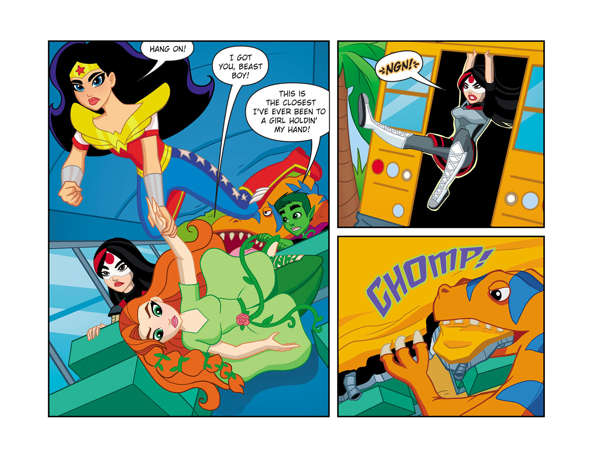 Read online DC Super Hero Girls: Past Times at Super Hero High comic -  Issue #2 - 19