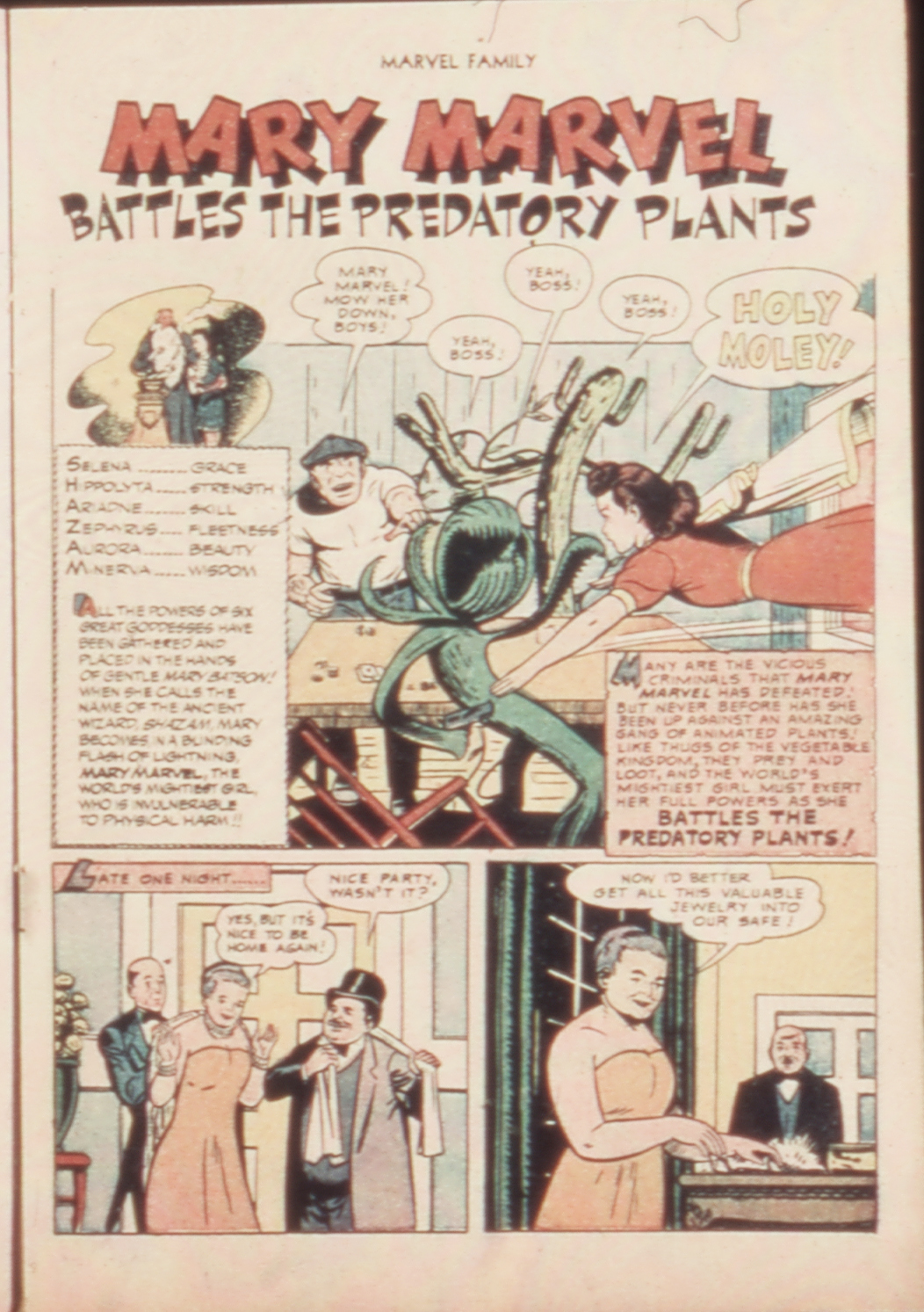 Read online The Marvel Family comic -  Issue #54 - 19