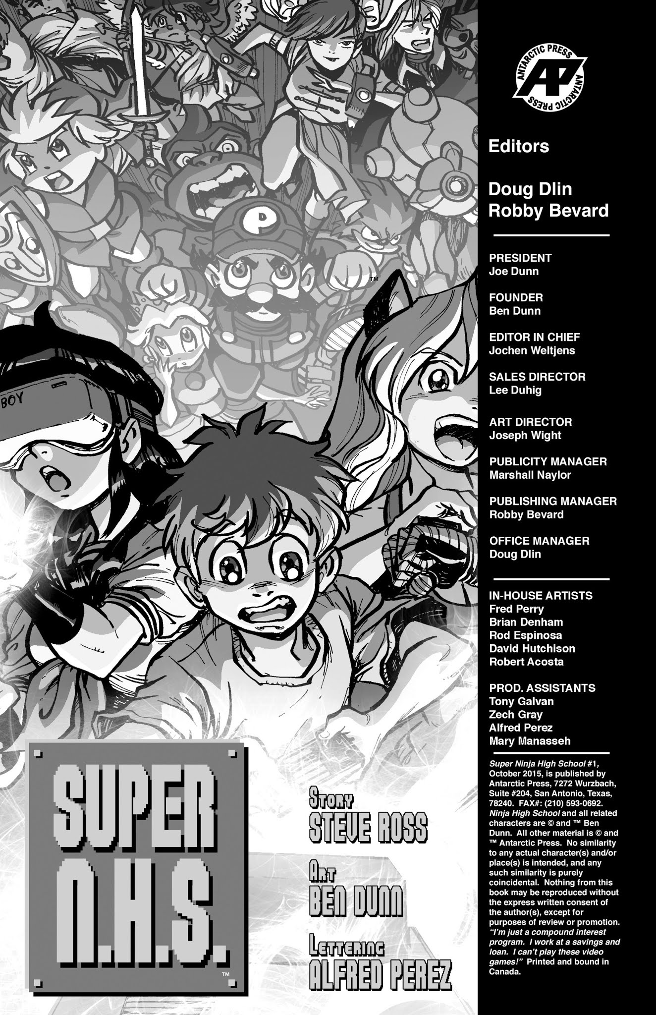 Read online Super Ninja High School comic -  Issue # Full - 2