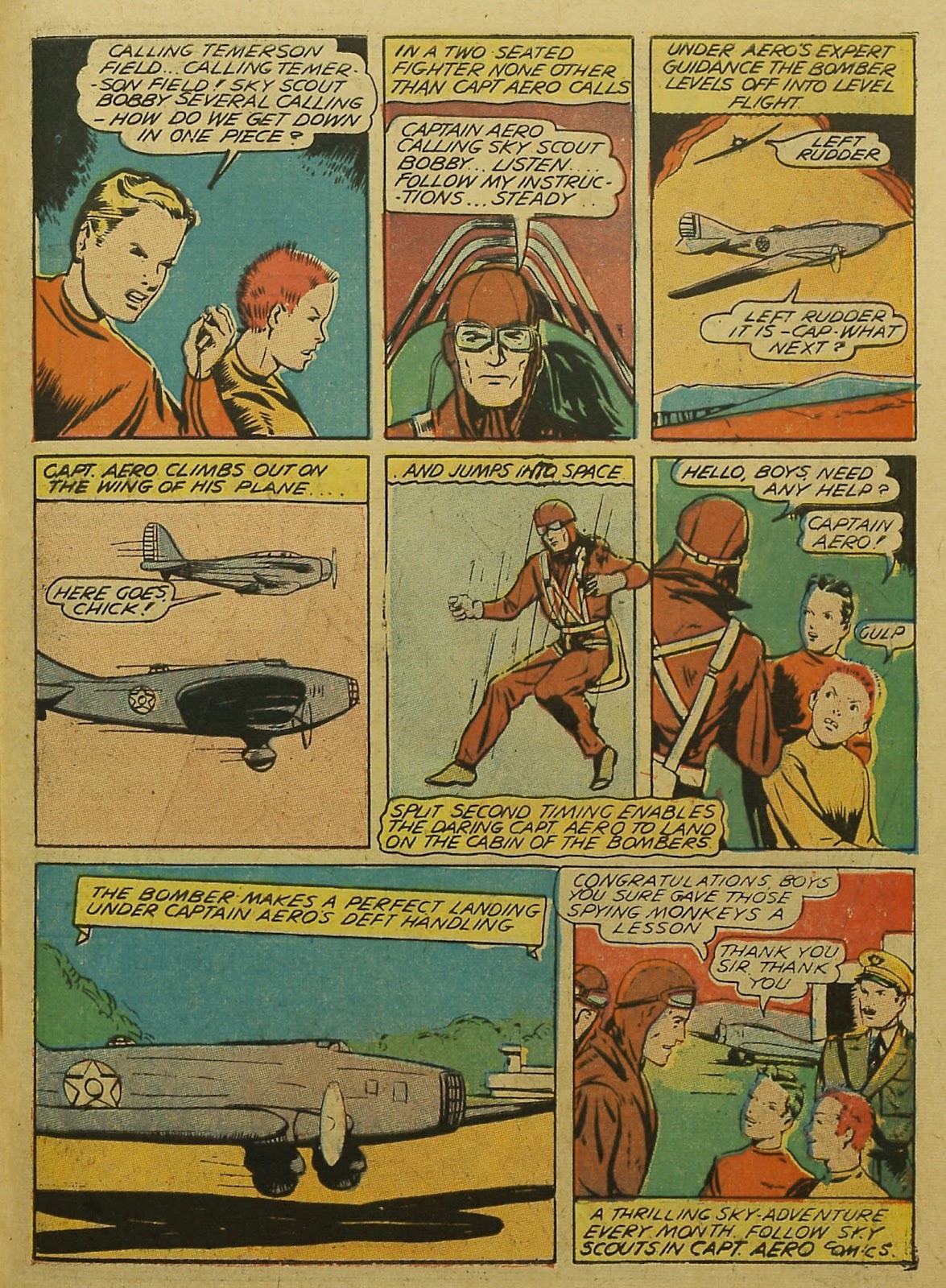 Captain Aero Comics issue 3 - Page 51