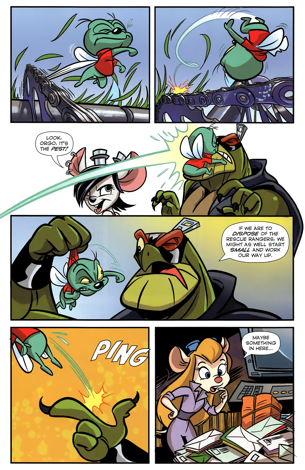 Read online Chip 'N' Dale Rescue Rangers comic -  Issue #5 - 11