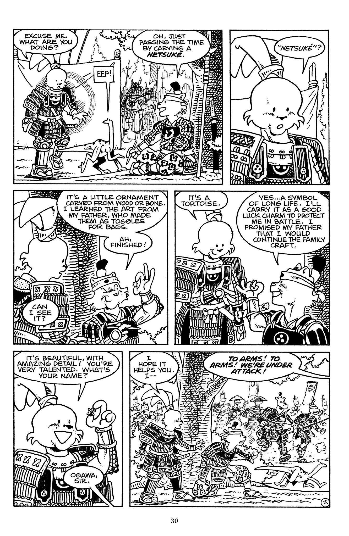 Read online The Usagi Yojimbo Saga comic -  Issue # TPB 3 - 30