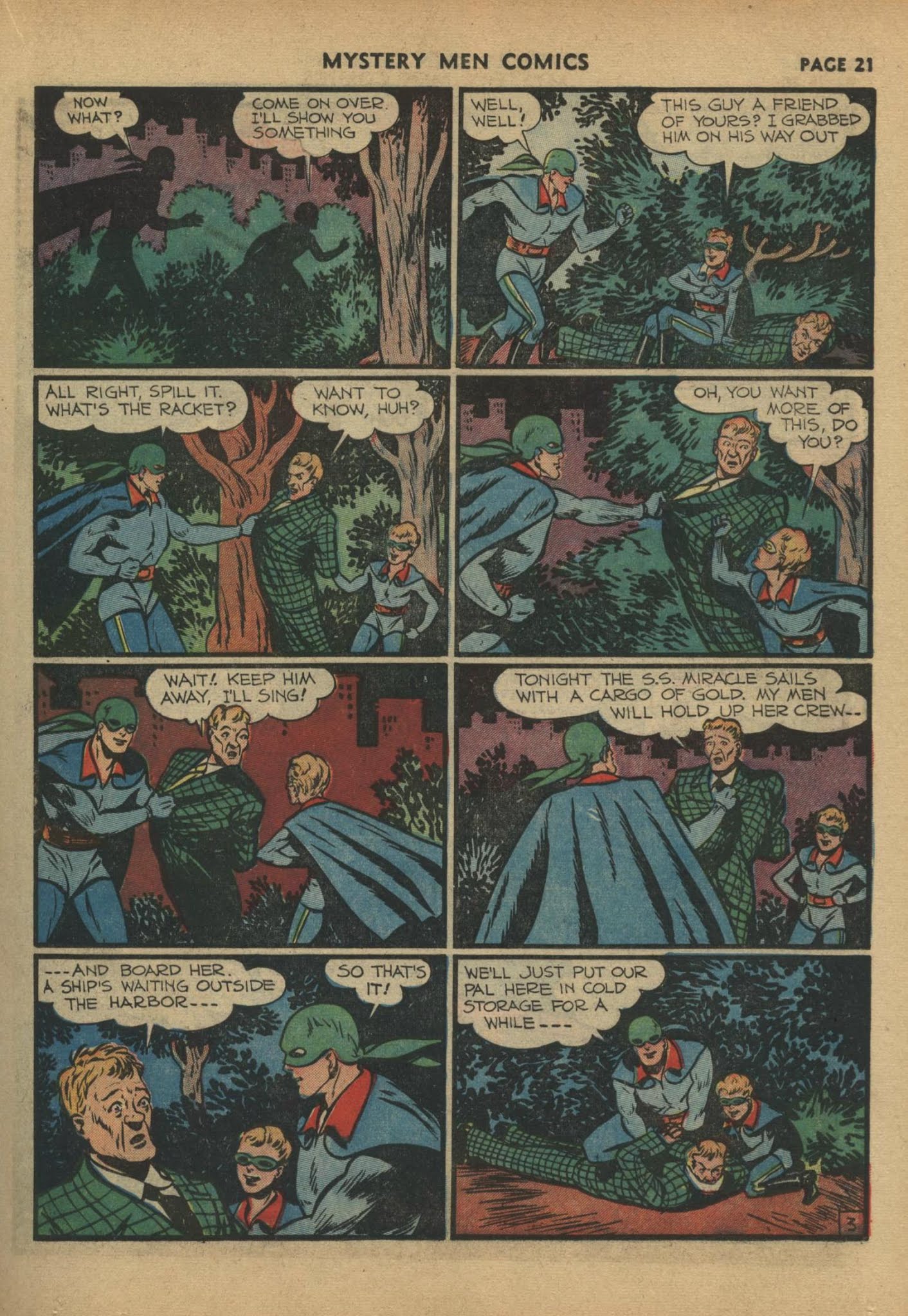 Read online Mystery Men Comics comic -  Issue #17 - 23
