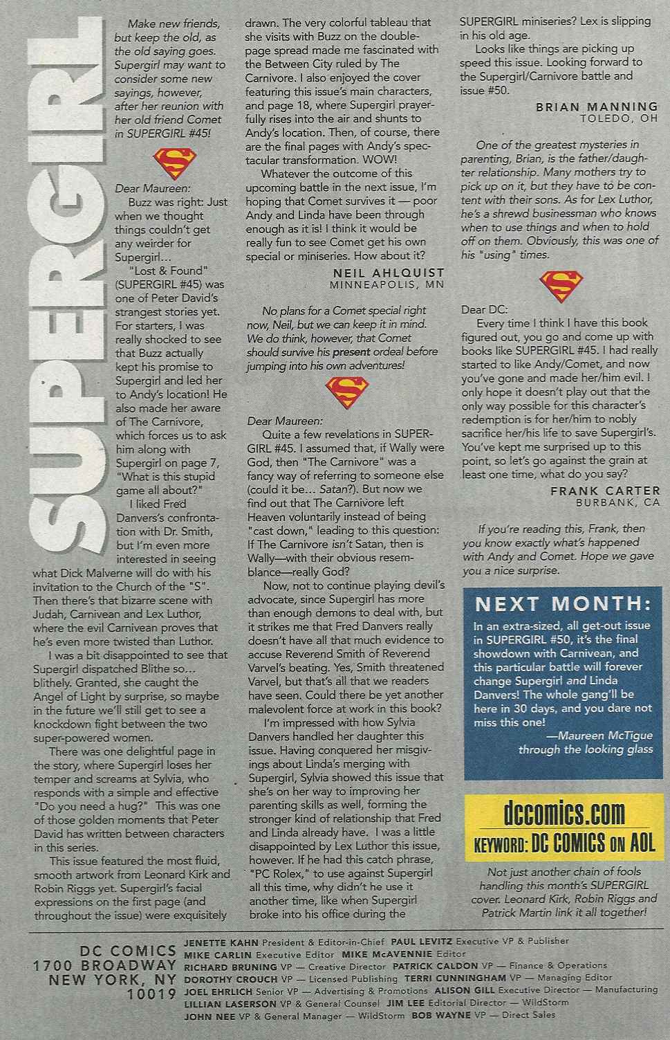 Read online Supergirl (1996) comic -  Issue #49 - 24
