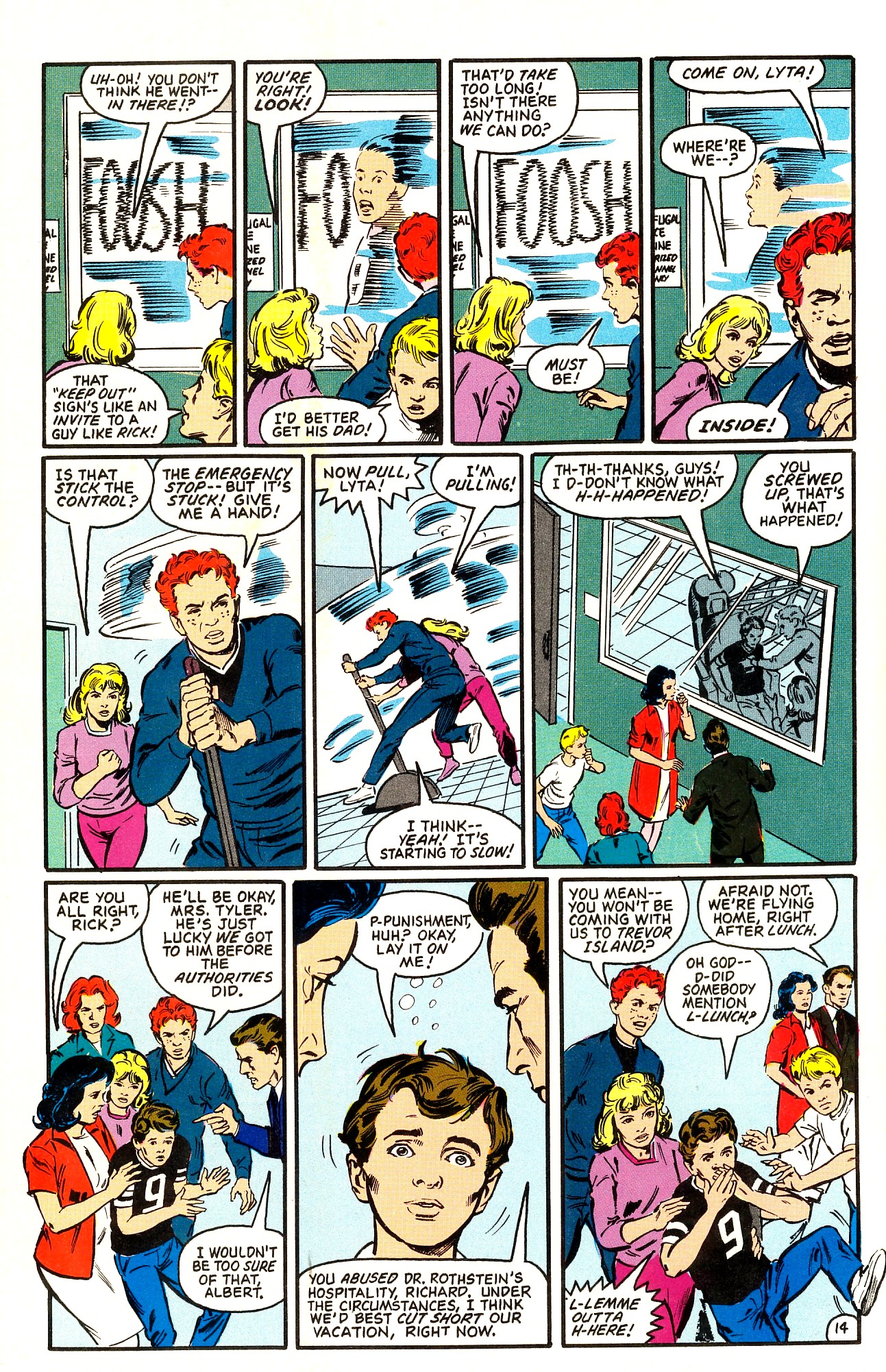 Read online Infinity Inc. (1984) comic -  Issue #48 - 16