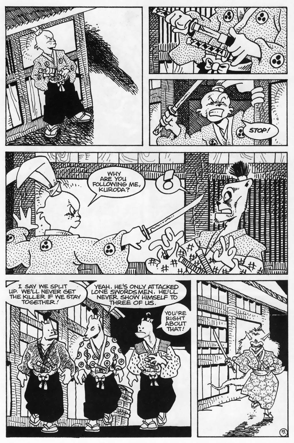 Read online Usagi Yojimbo (1996) comic -  Issue #35 - 7