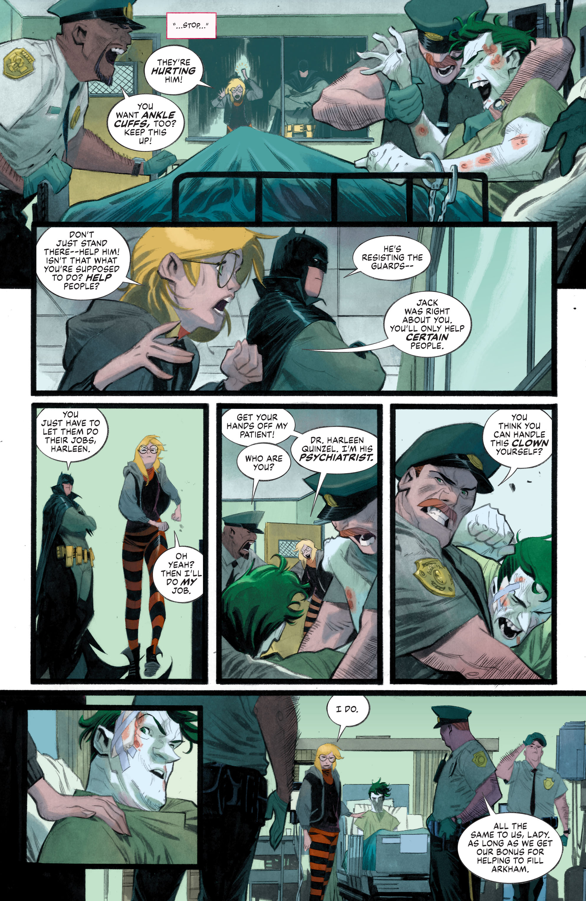 Read online Batman: White Knight Presents: Harley Quinn comic -  Issue #5 - 9