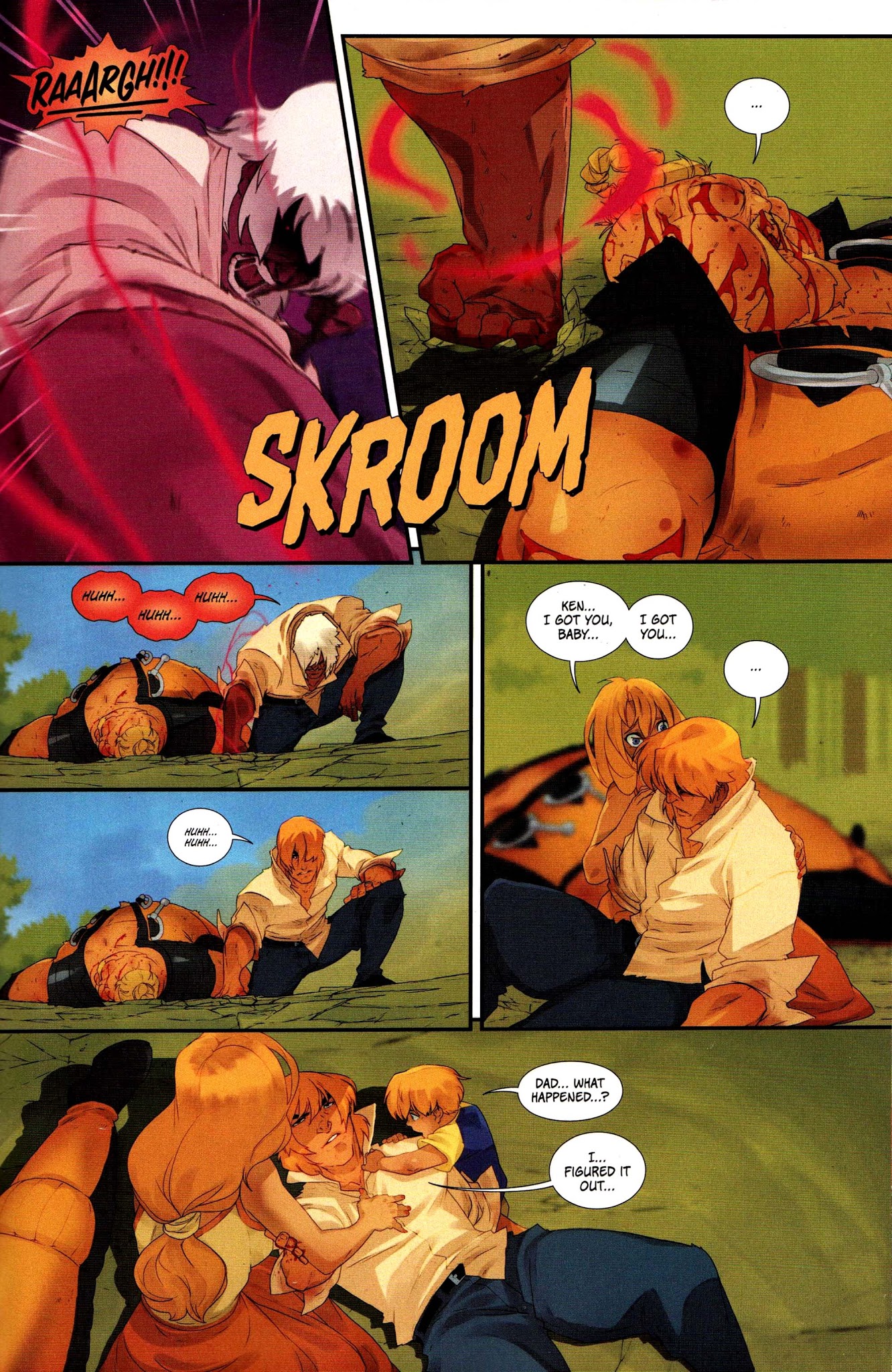 Read online Free Comic Book Day 2018 comic -  Issue # Ultra Street Fighter II - 21