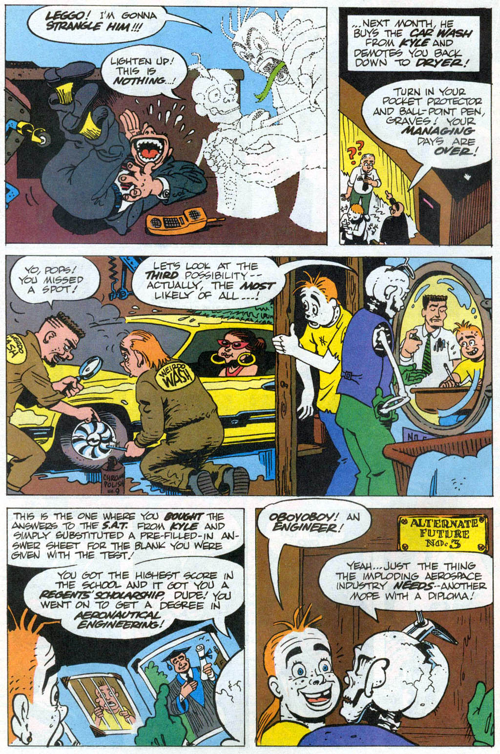 Read online Mort The Dead Teenager comic -  Issue #4 - 11