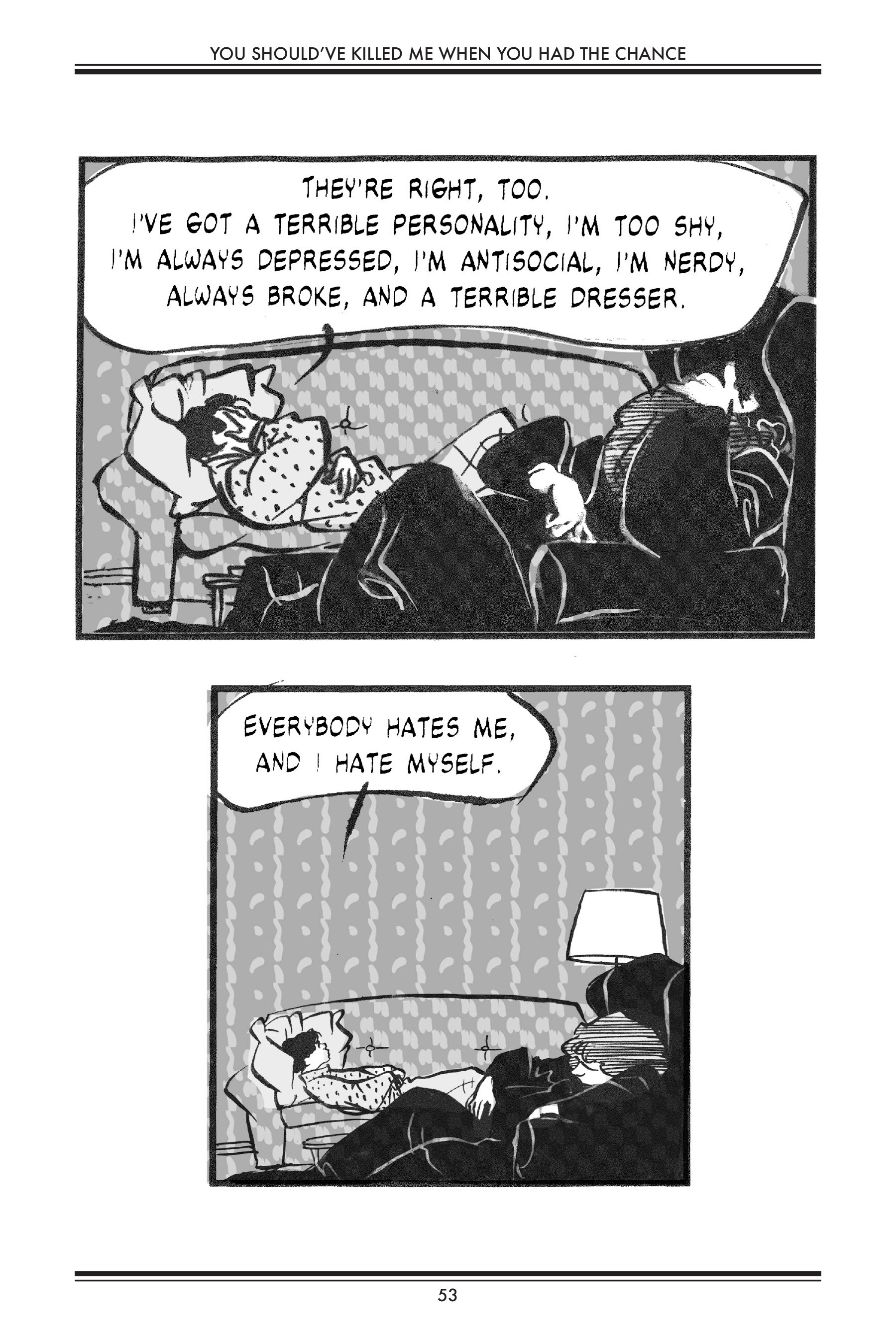 Read online You Should Have Killed Me When You Had The Chance!: Quality Jollity Super Special comic -  Issue # TPB - 53