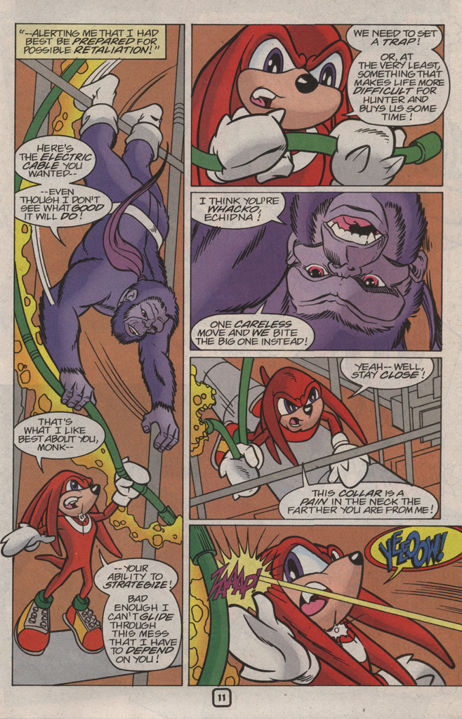 Read online Knuckles the Echidna comic -  Issue #32 - 15