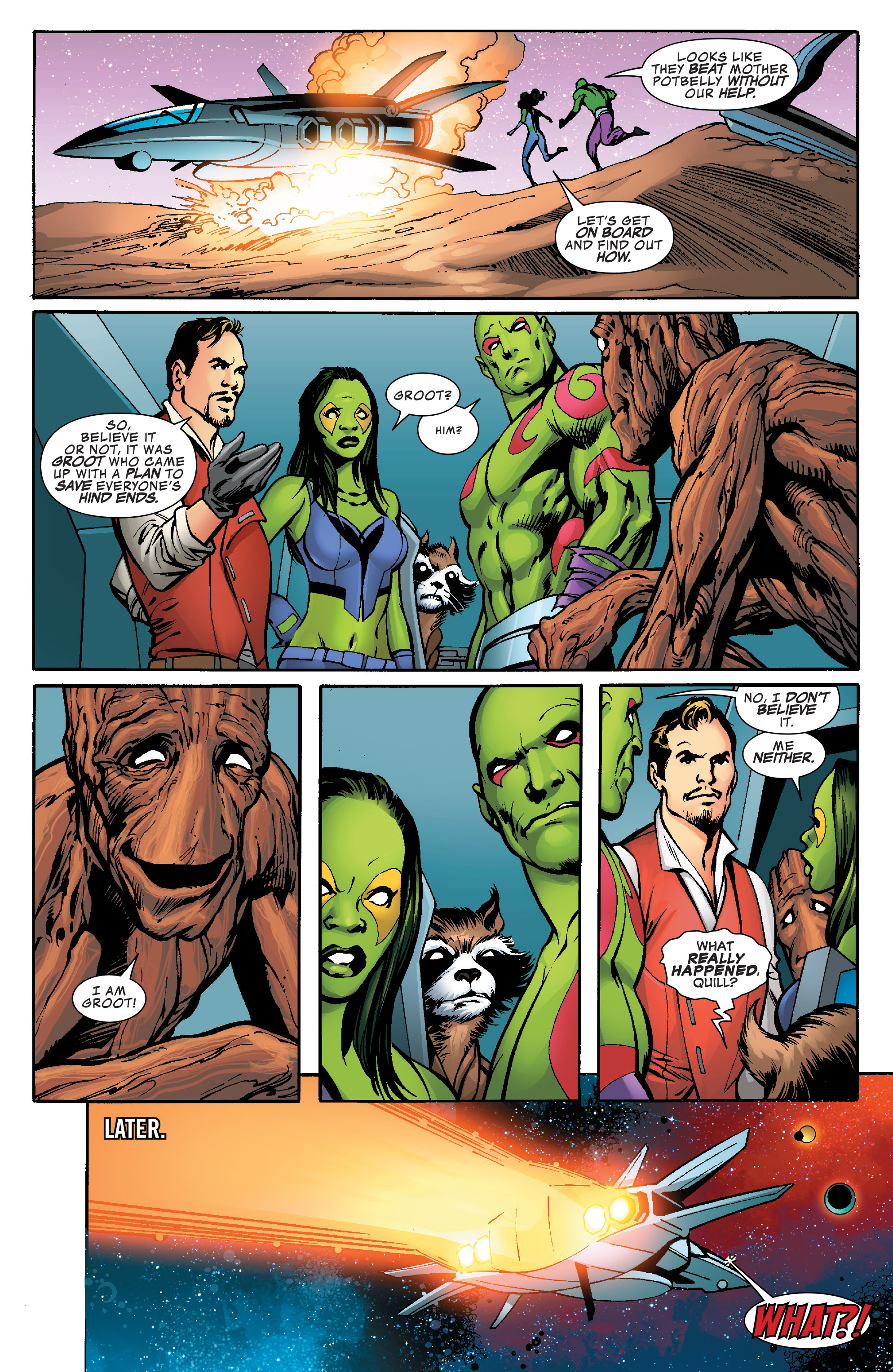 Read online Guardians of the Galaxy: Mother Entropy comic -  Issue #5 - 17
