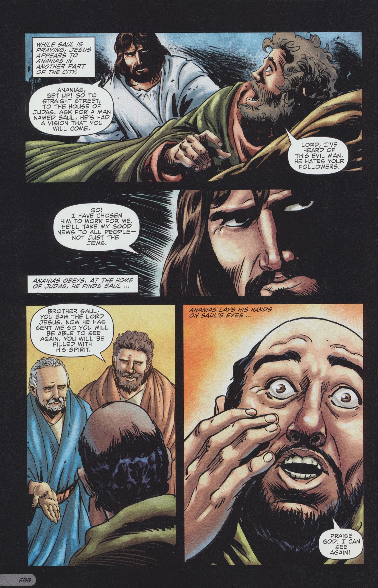 Read online The Action Bible comic -  Issue # TPB 2 - 311
