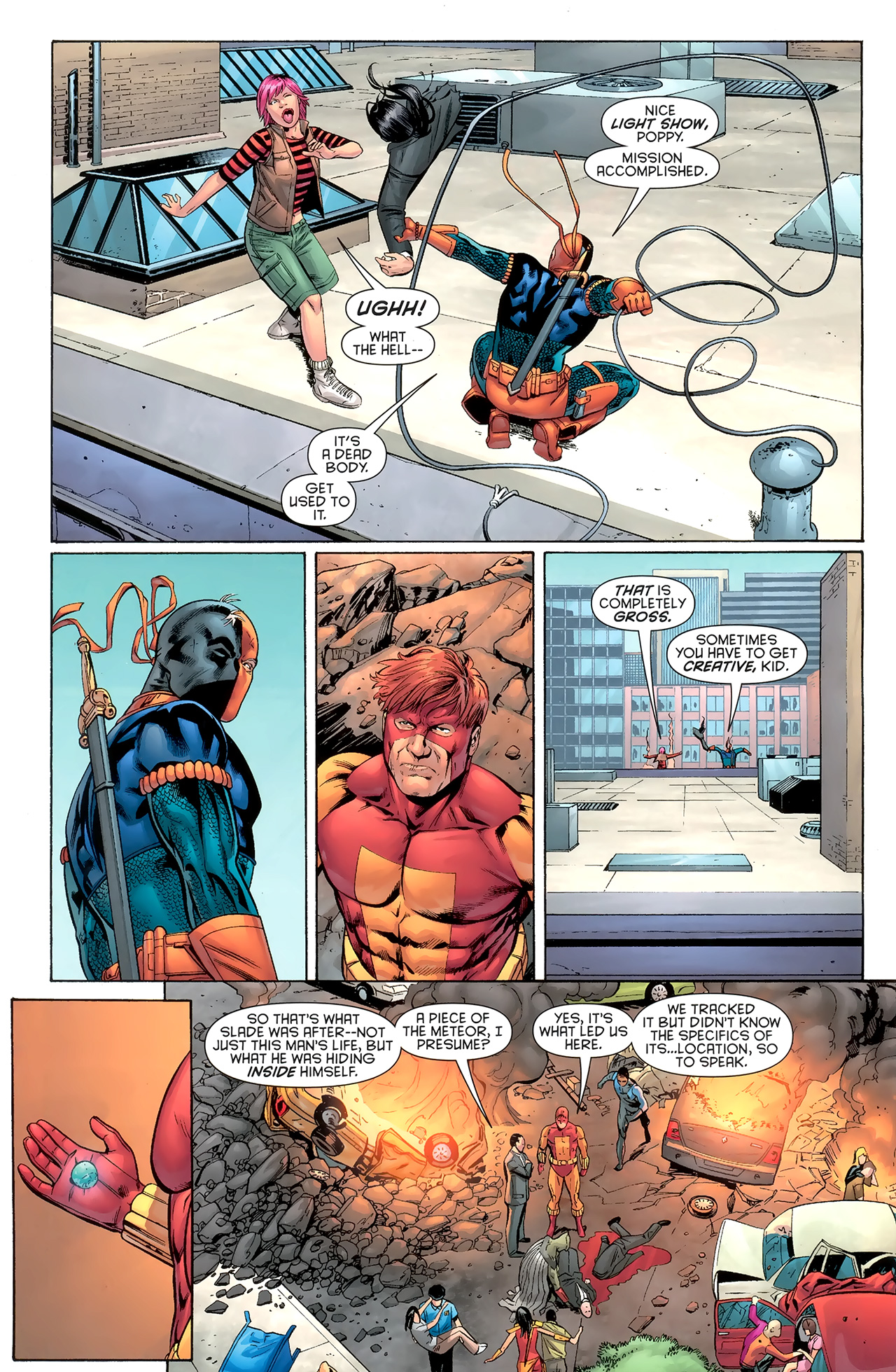 Read online The Outsiders (2009) comic -  Issue #19 - 17