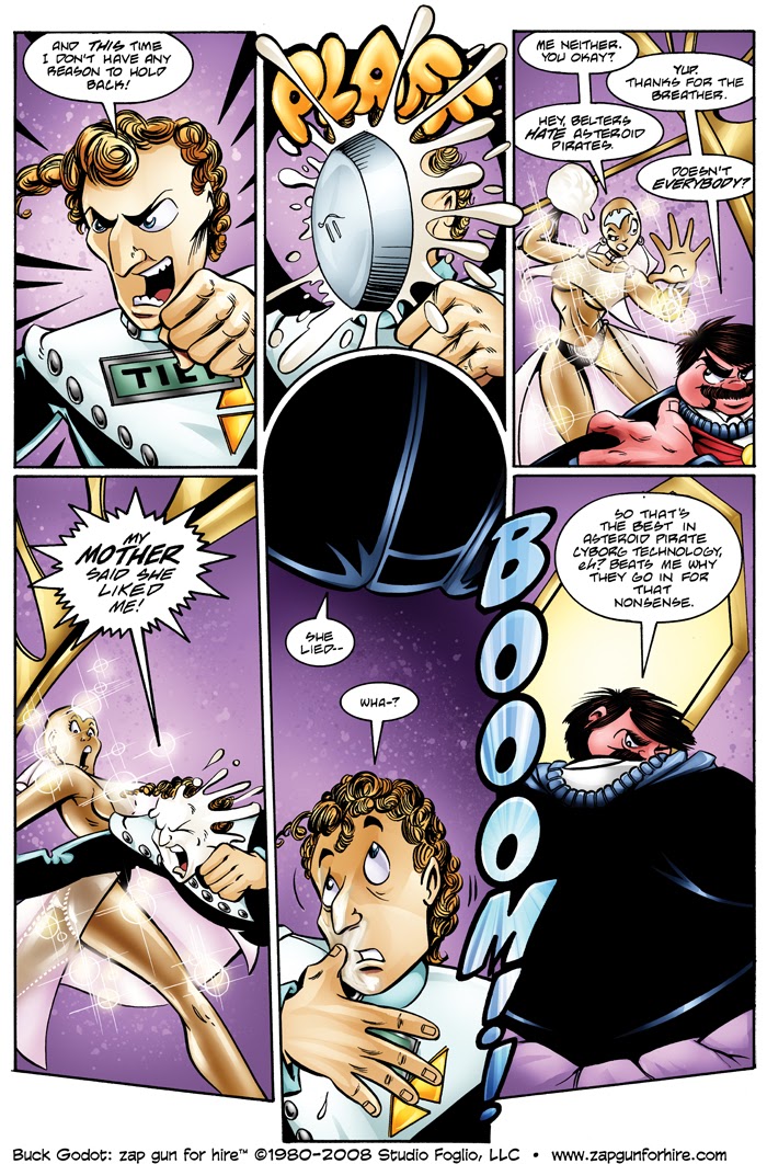 Read online Buck Godot - Zap Gun For Hire comic -  Issue #2 - 25
