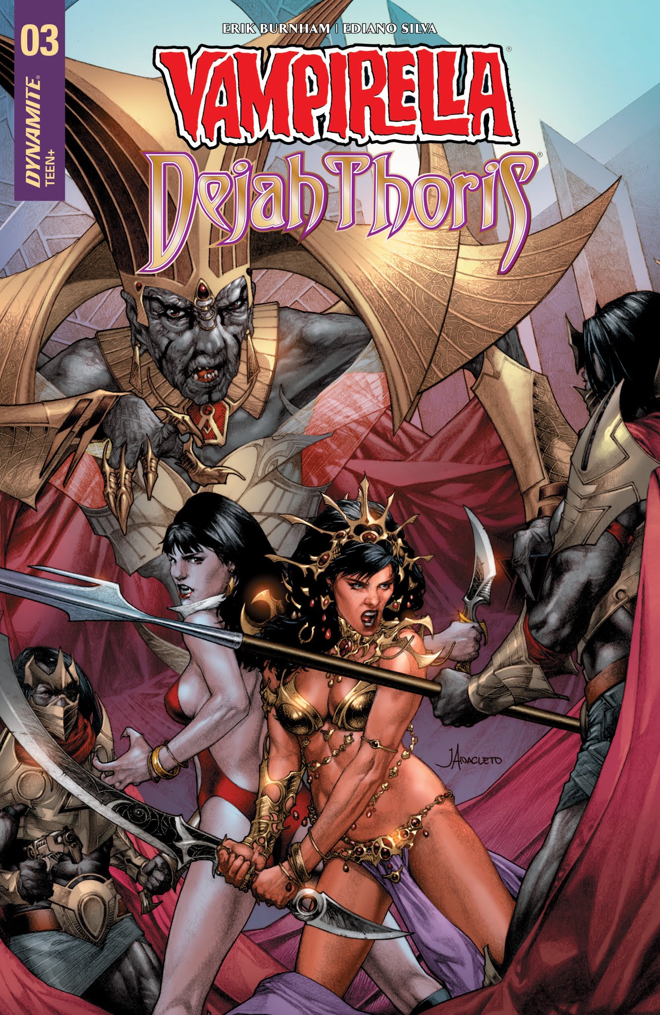 Read online Vampirella/Dejah Thoris comic -  Issue #3 - 1