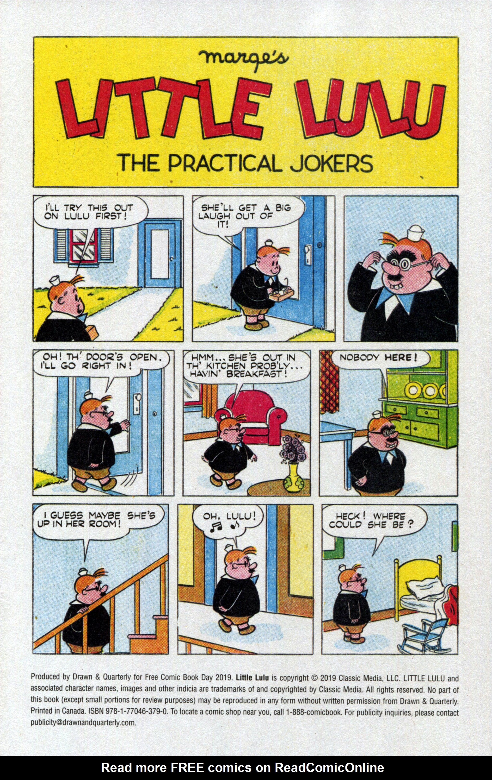 Read online Free Comic Book Day 2019 comic -  Issue # Little Lulu - 3