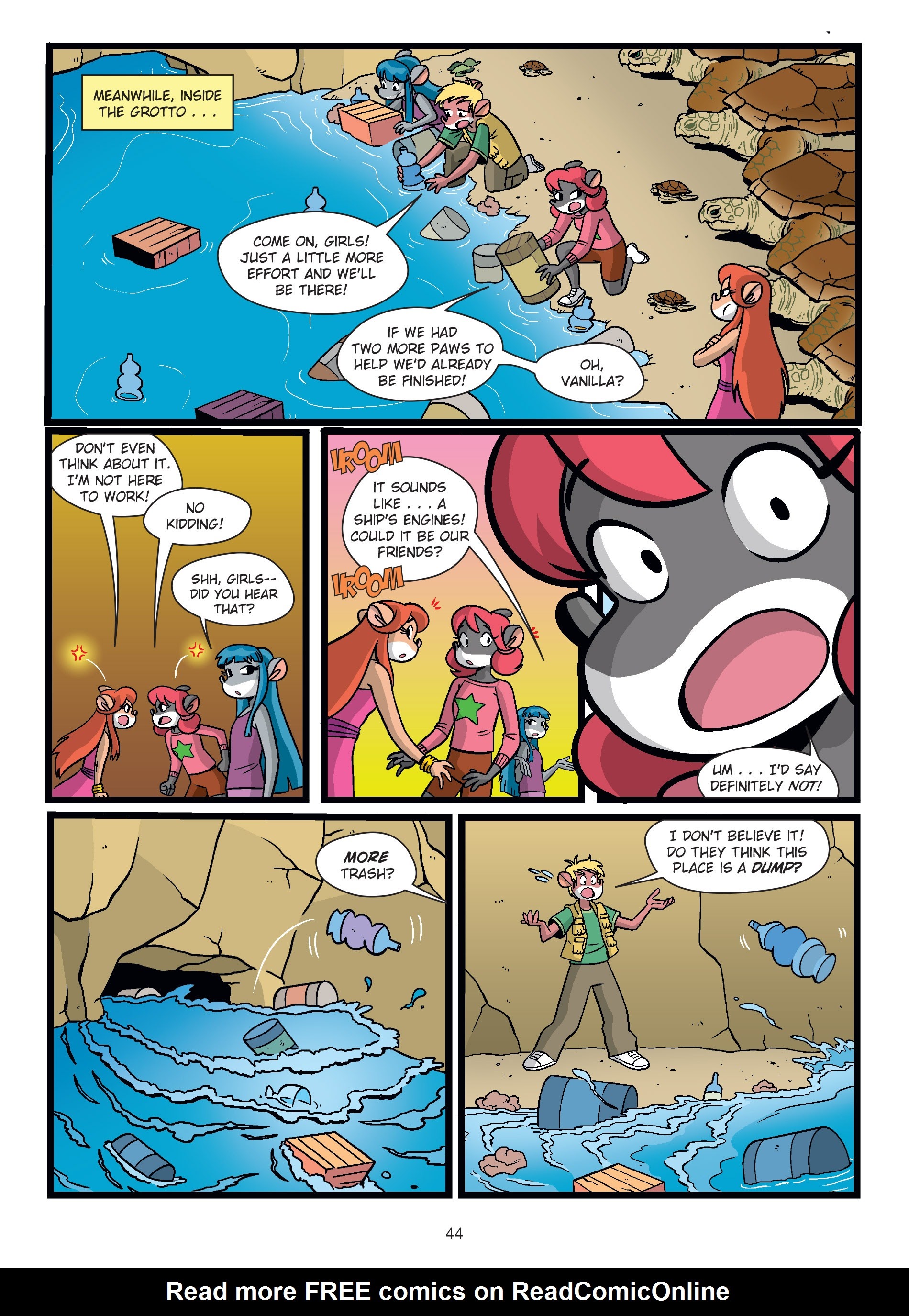 Read online Thea Stilton comic -  Issue # TPB 6 - 45