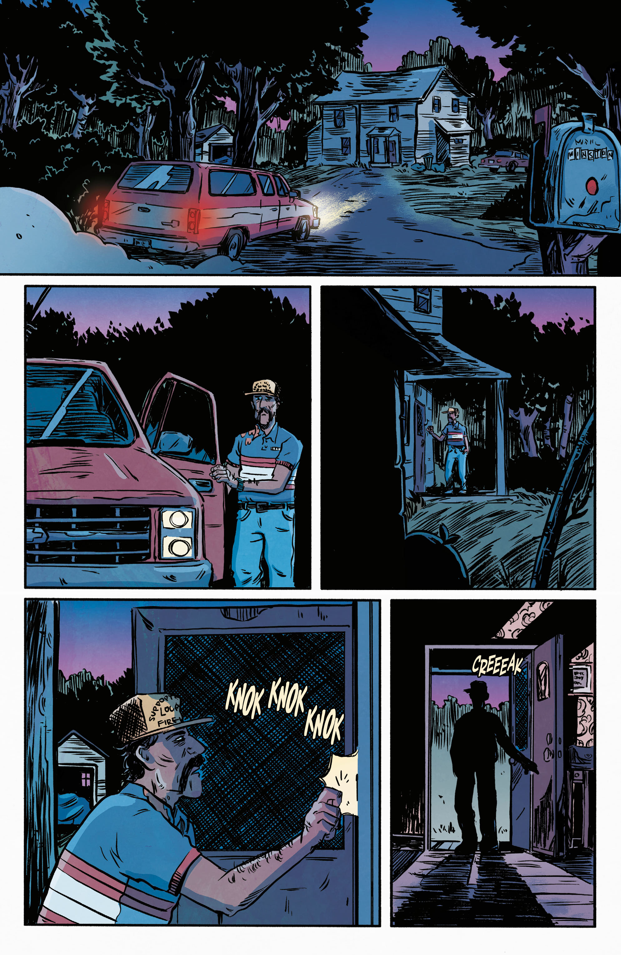 Read online Door to Door, Night by Night comic -  Issue #6 - 18