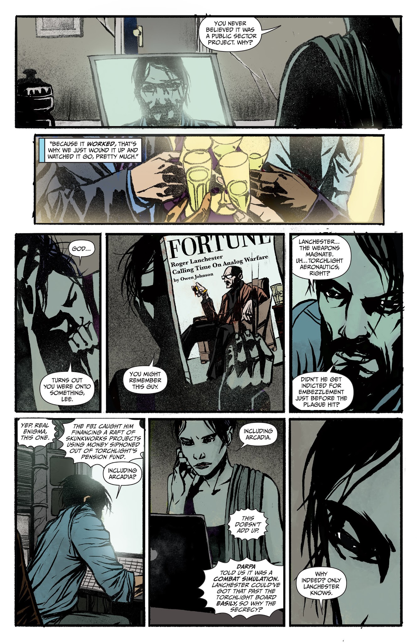 Read online Arcadia comic -  Issue #5 - 11