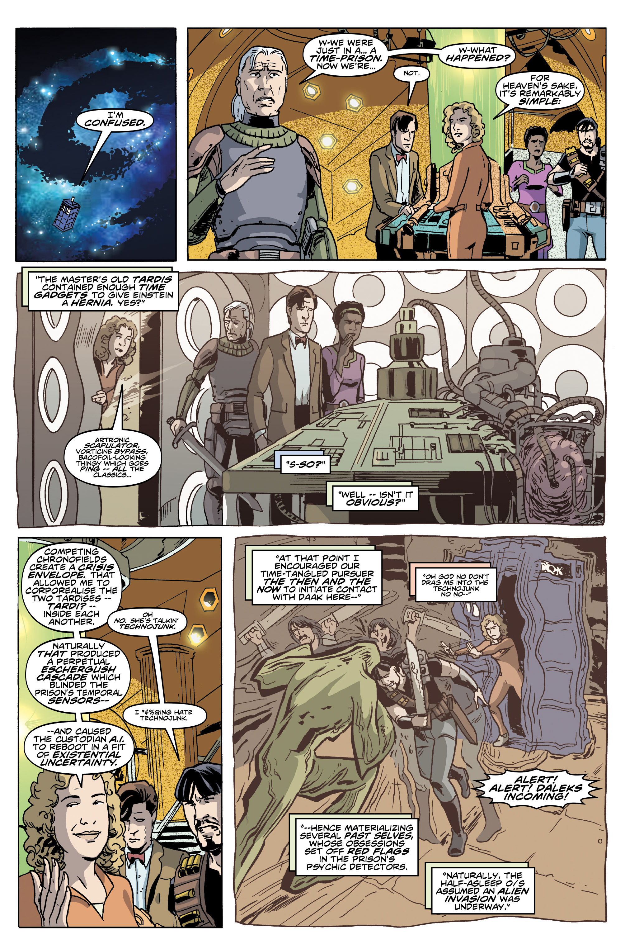 Read online Doctor Who: The Eleventh Doctor Year Two comic -  Issue #8 - 5