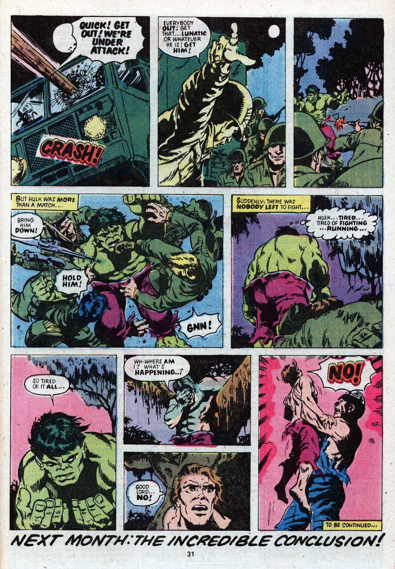 Read online Marvel Super Action (1977) comic -  Issue #29 - 32