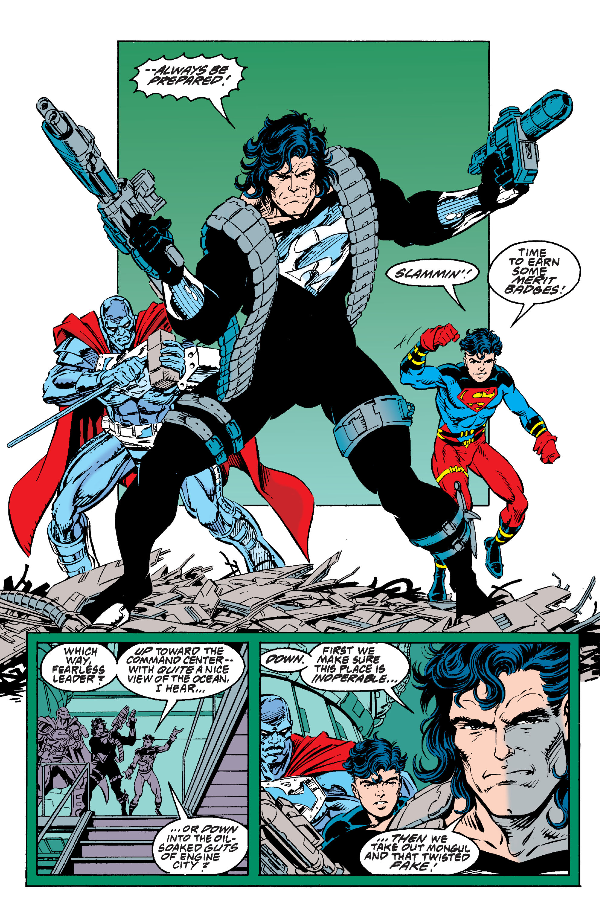 Read online Superman: The Return of Superman comic -  Issue # TPB 1 - 224