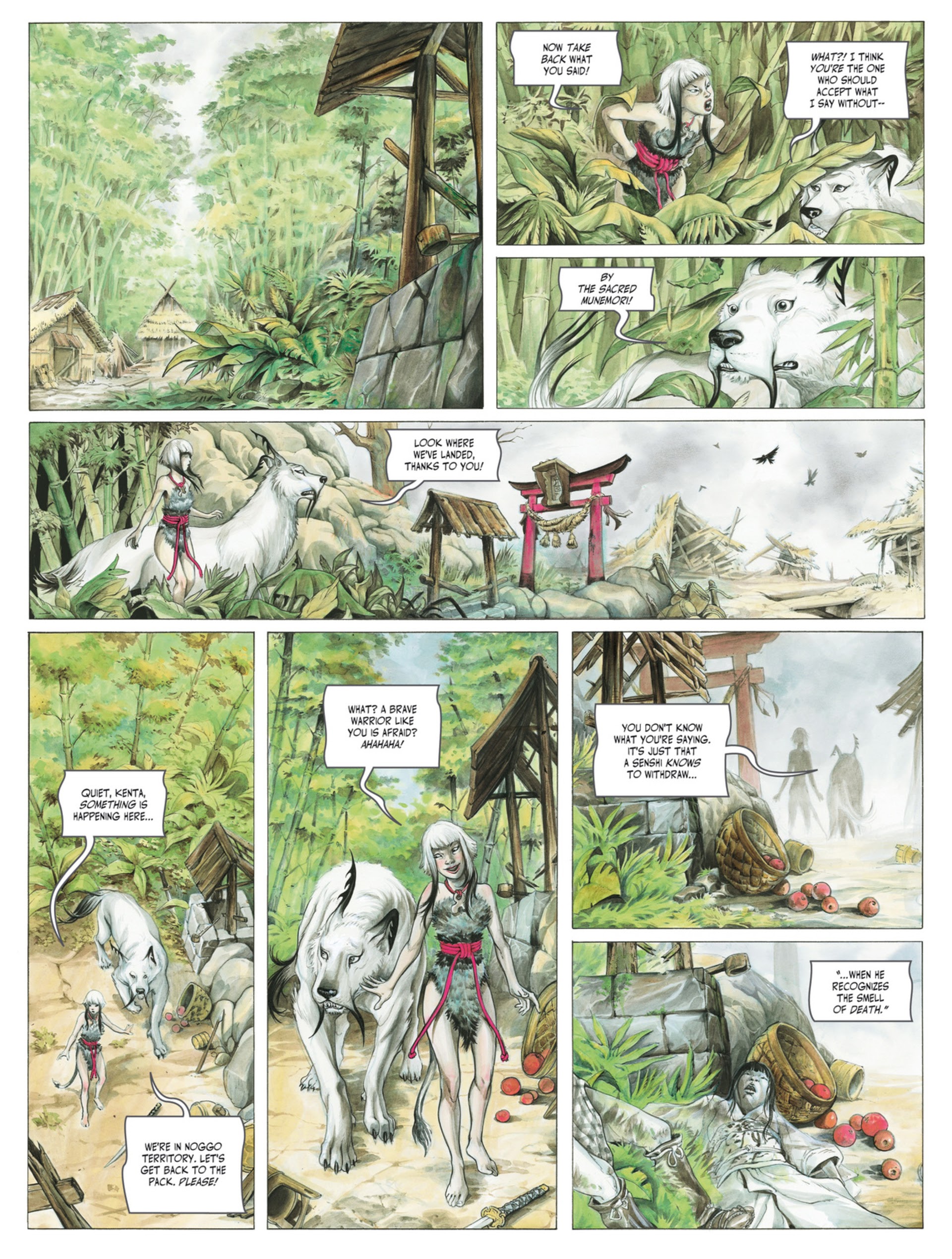 Read online Izuna comic -  Issue #1 - 14