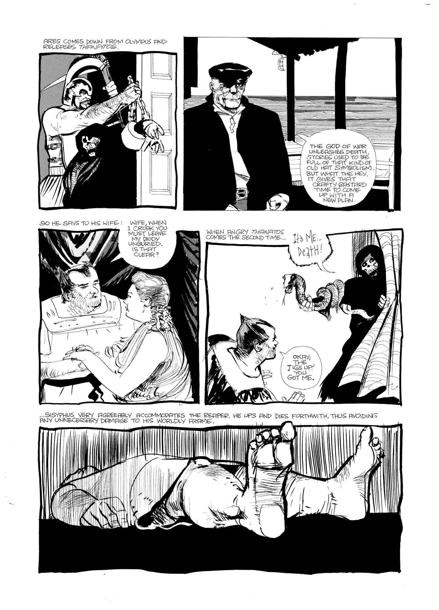 Read online Eddie Campbell's Bacchus comic -  Issue # TPB 2 - 68