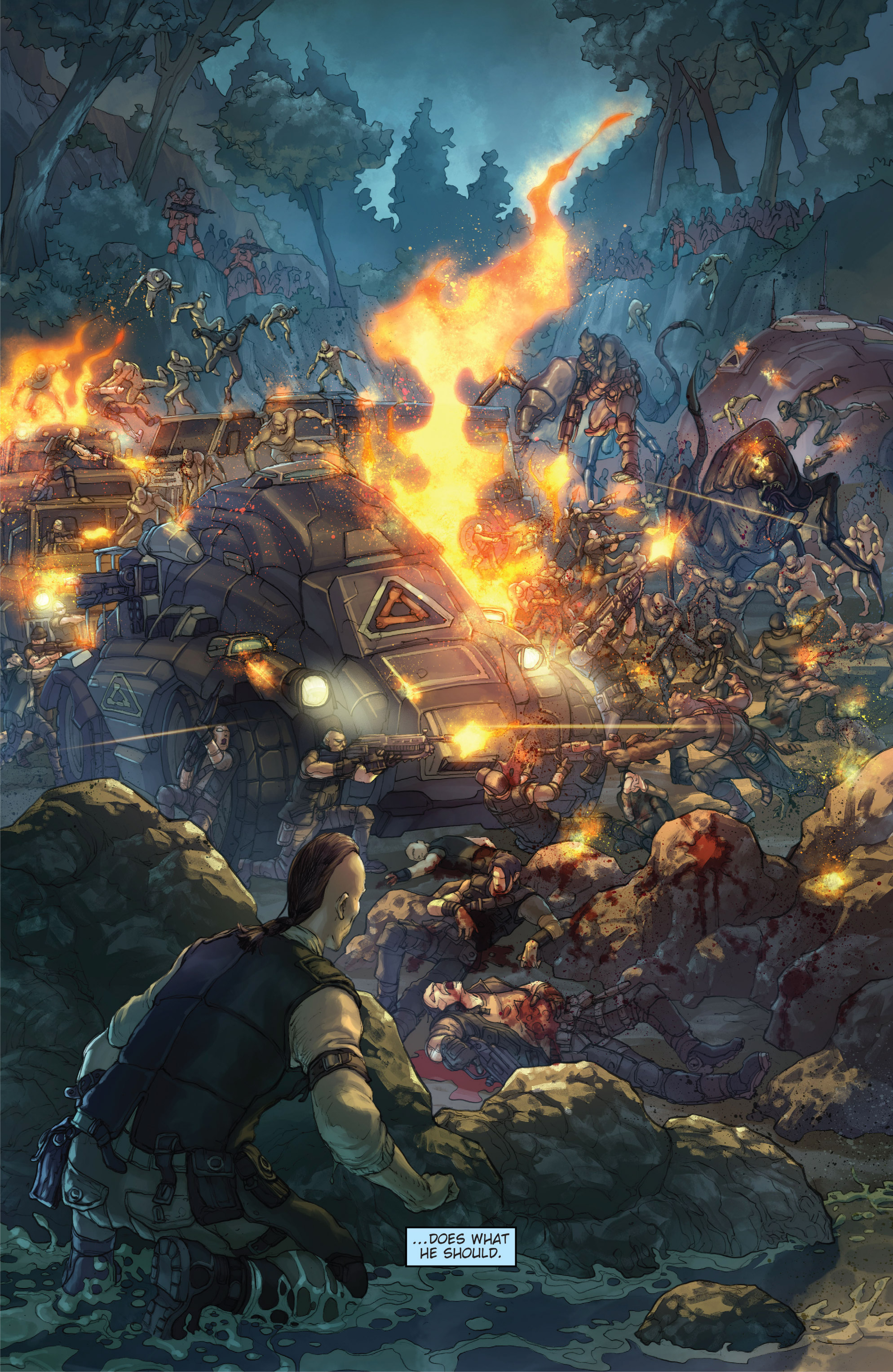 Read online Gears of War: Hivebusters comic -  Issue #1 - 4