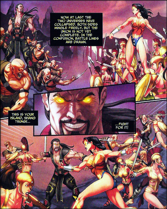 Mortal Kombat Vs. DC Universe ''Beginnings'' Full #1 - English 12
