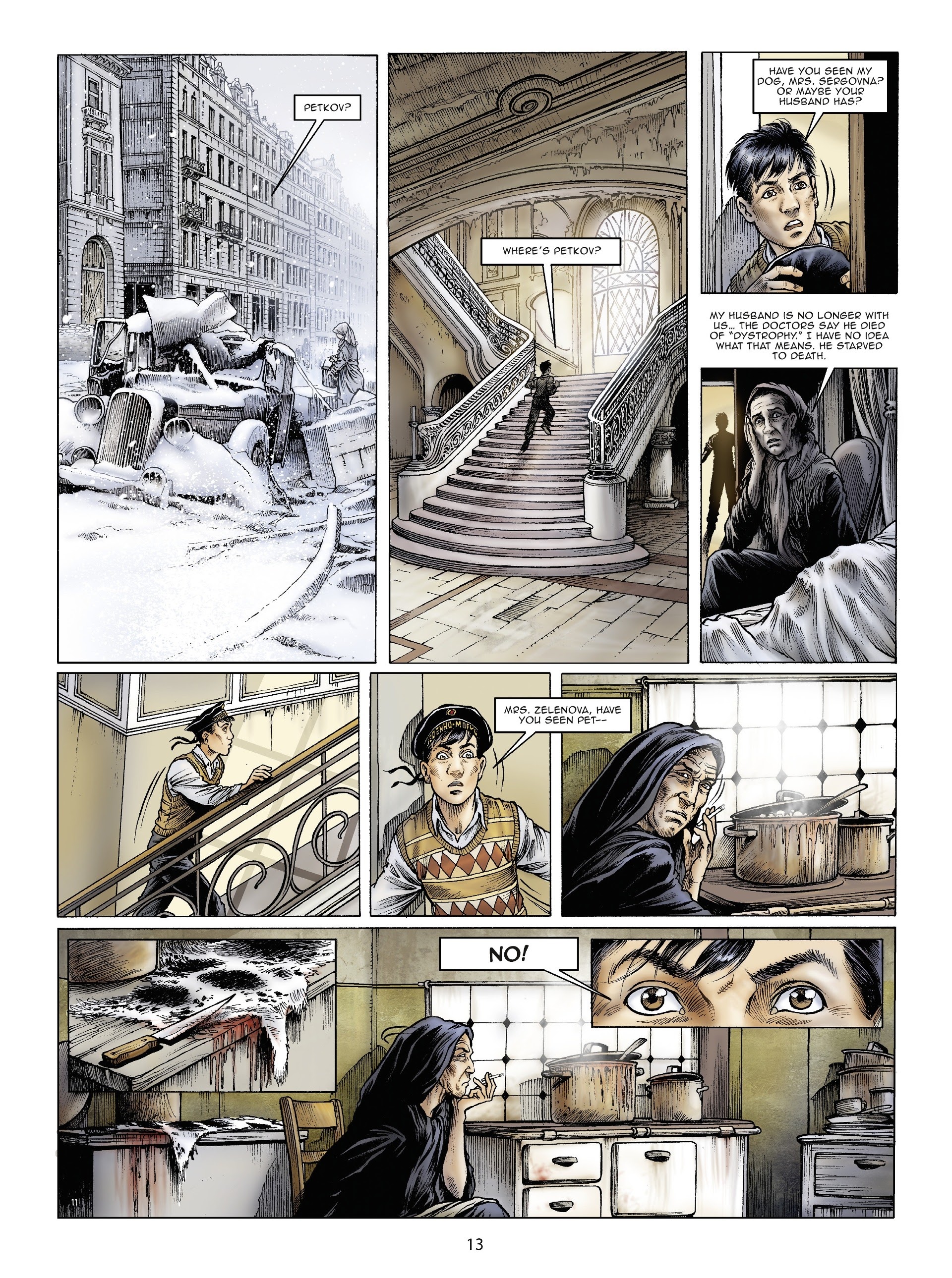 Read online The Lions of Leningrad comic -  Issue #2 - 13