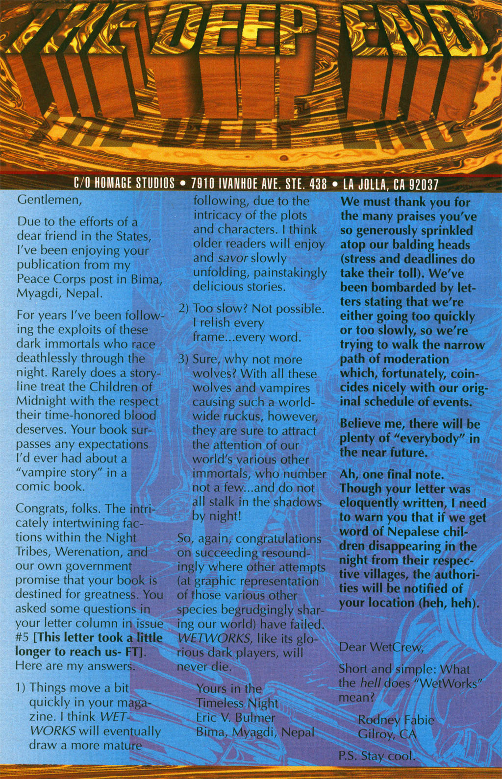 Read online Wetworks comic -  Issue #7 - 25