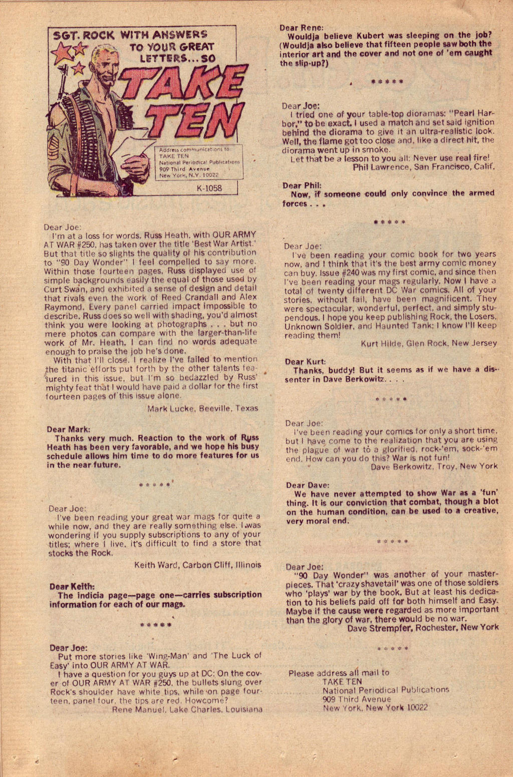 Read online Our Army at War (1952) comic -  Issue #254 - 20