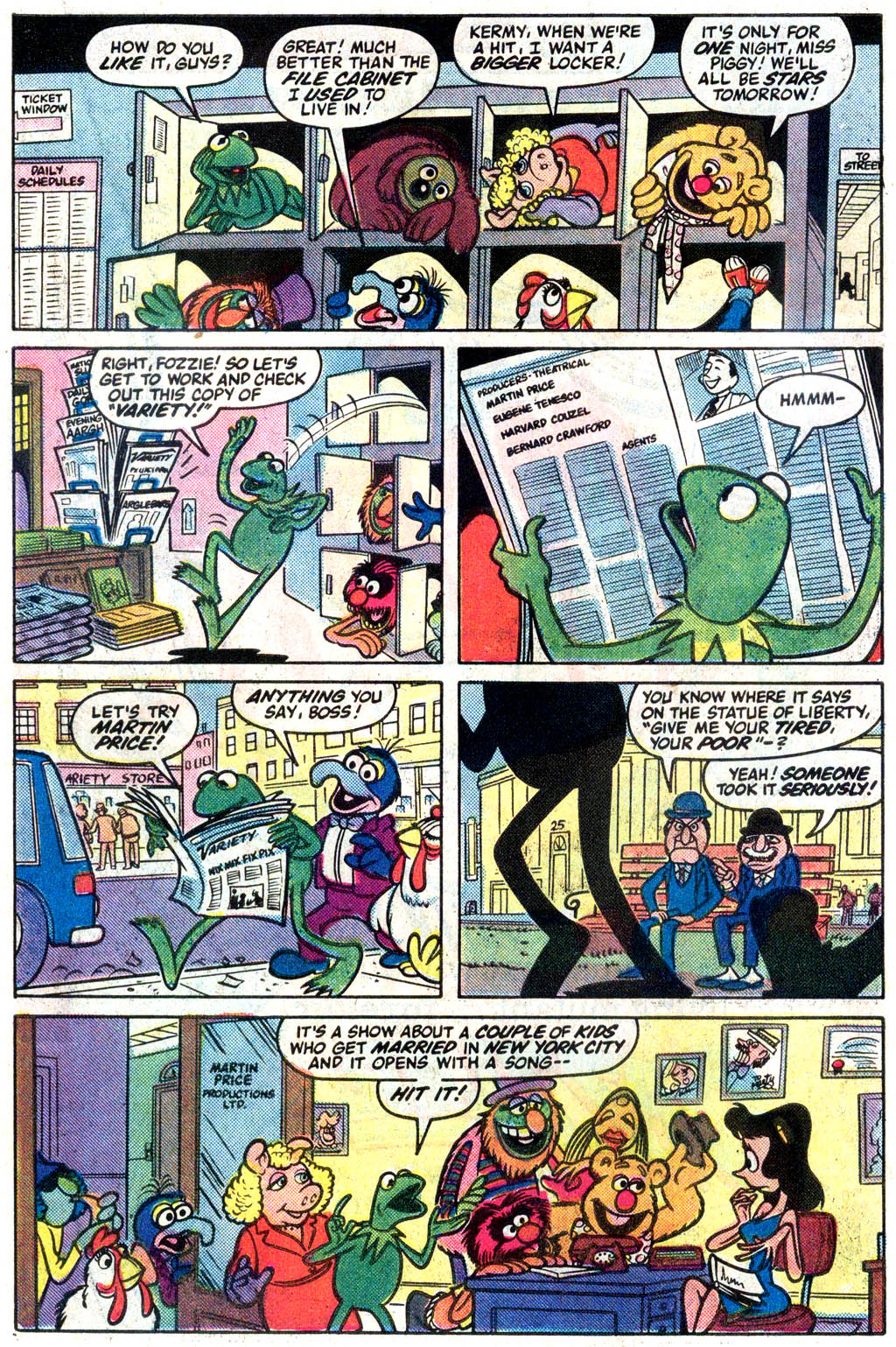 Read online The Muppets Take Manhattan comic -  Issue #1 - 7