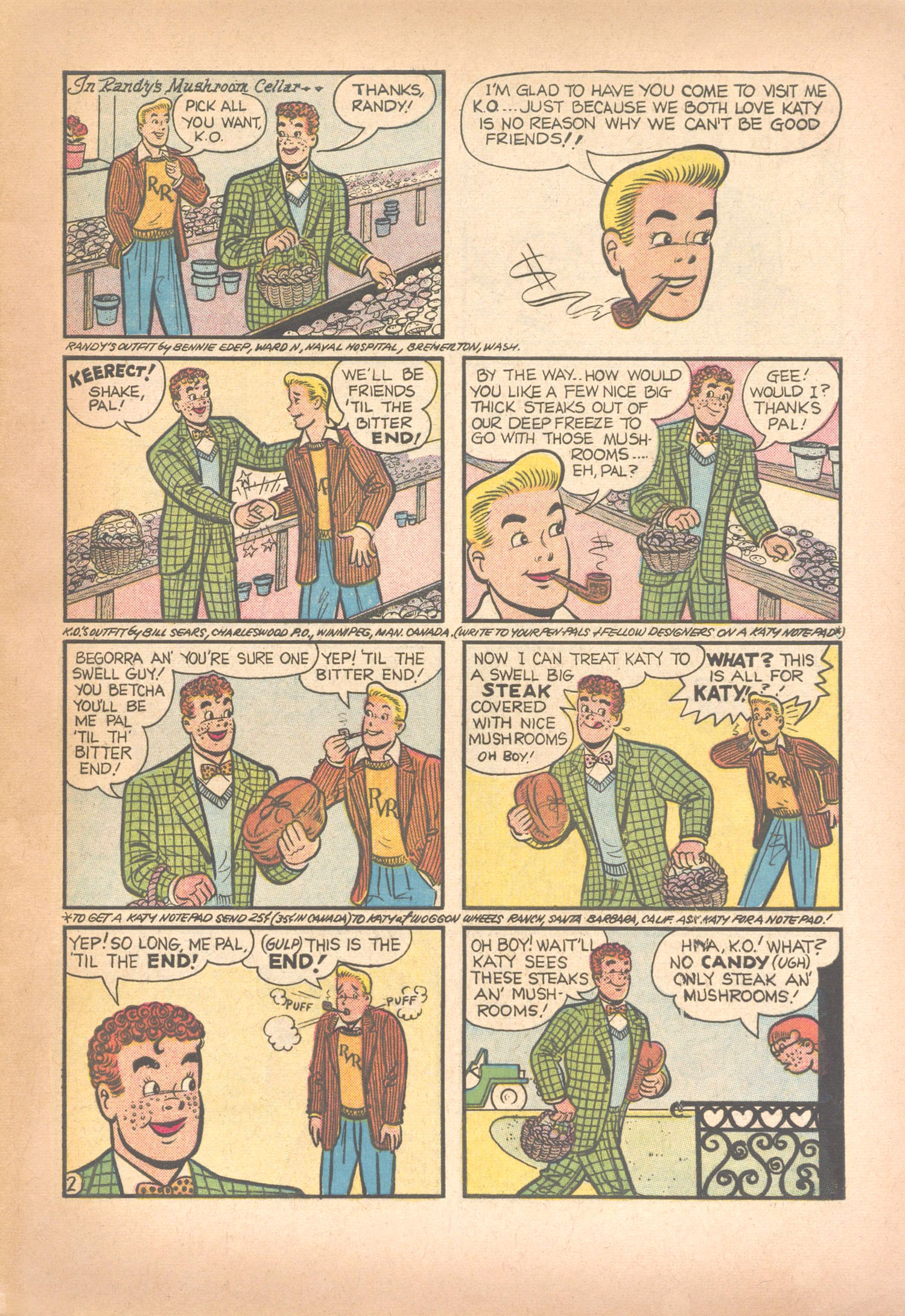 Read online Katy Keene (1949) comic -  Issue #28 - 9