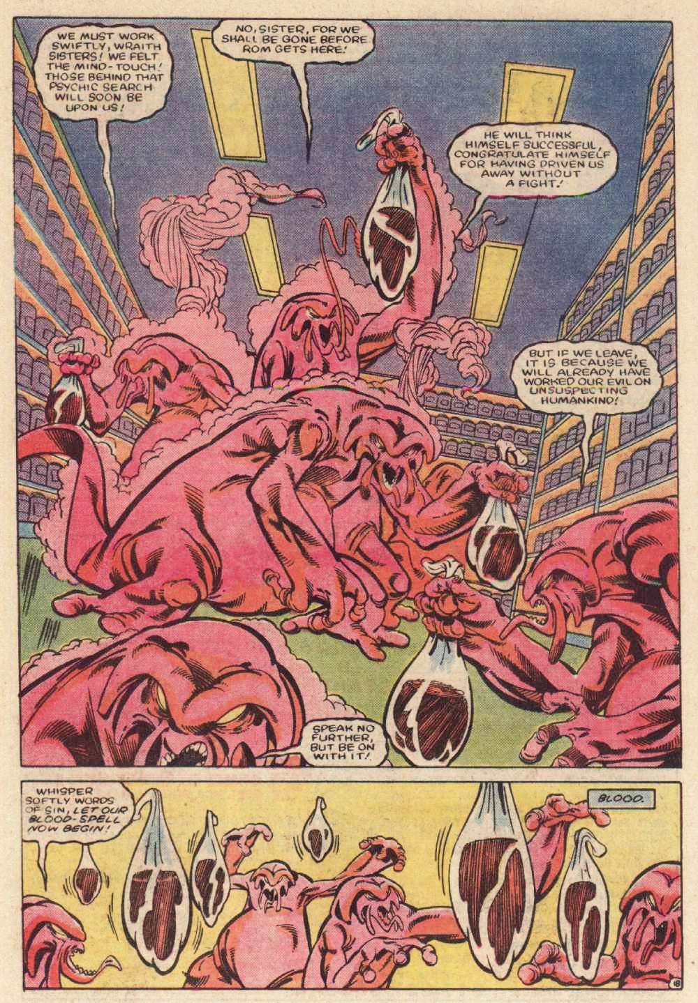 Read online ROM (1979) comic -  Issue #54 - 18
