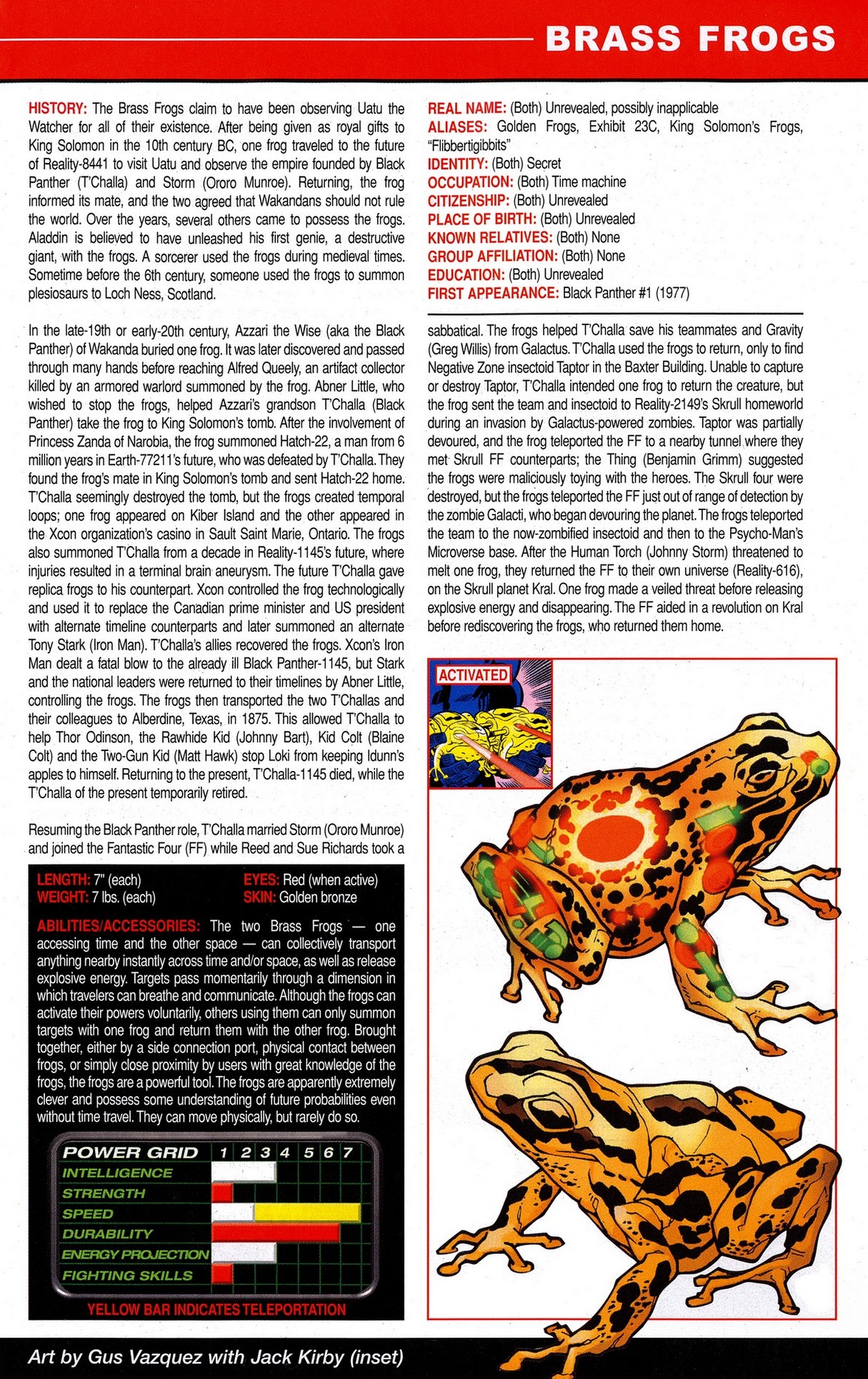 Read online Official Handbook of the Marvel Universe A To Z Update comic -  Issue #2 - 9