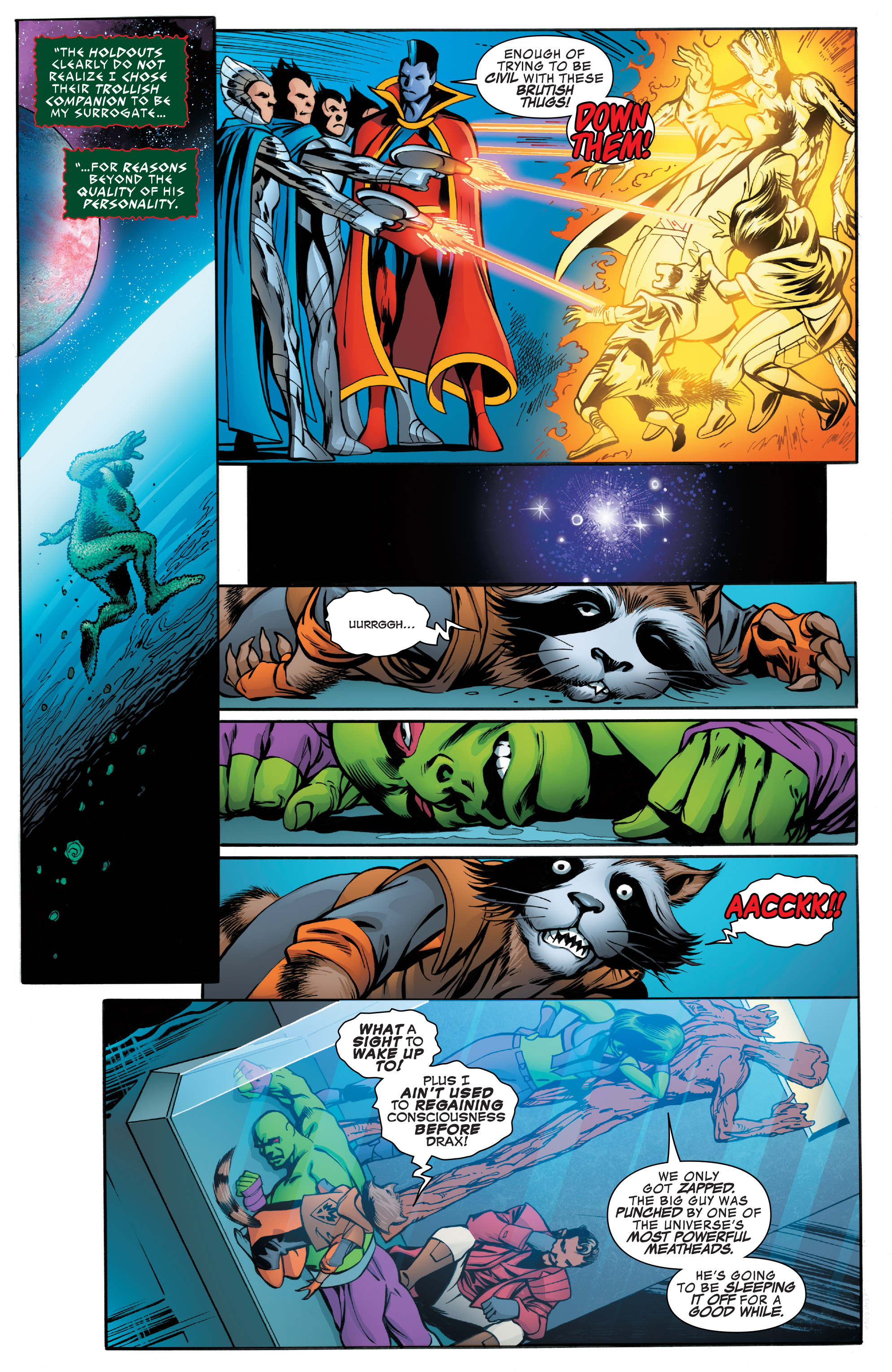 Read online Guardians of the Galaxy: Mother Entropy comic -  Issue #4 - 6