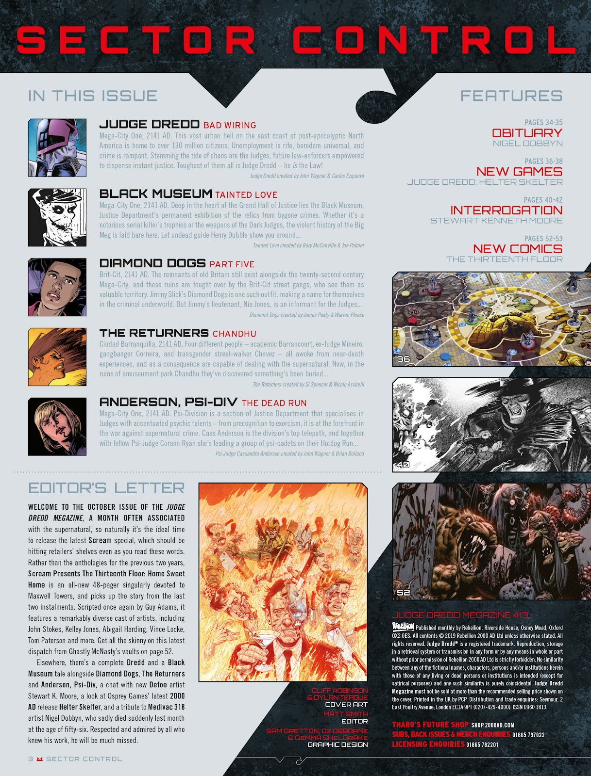 Judge Dredd Megazine (Vol. 5) issue 413 - Page 3