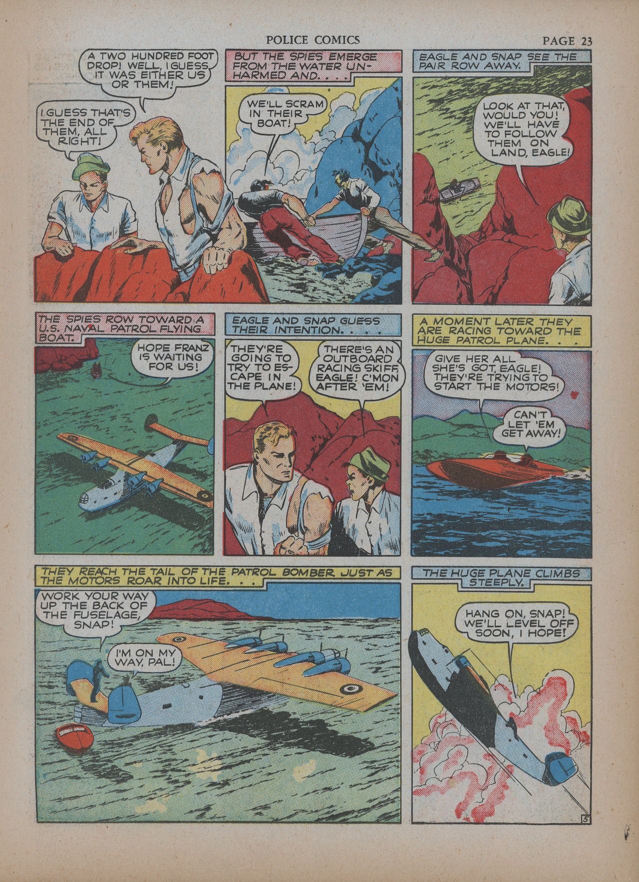 Read online Police Comics comic -  Issue #5 - 27