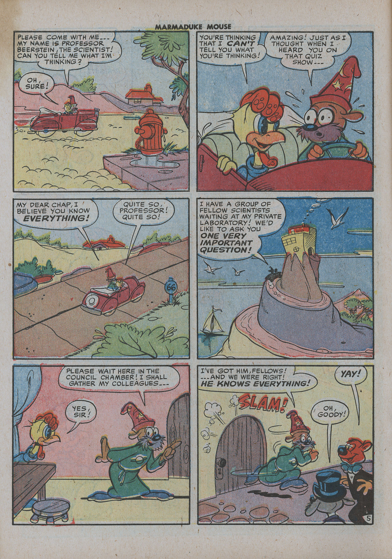 Read online Marmaduke Mouse comic -  Issue #24 - 14